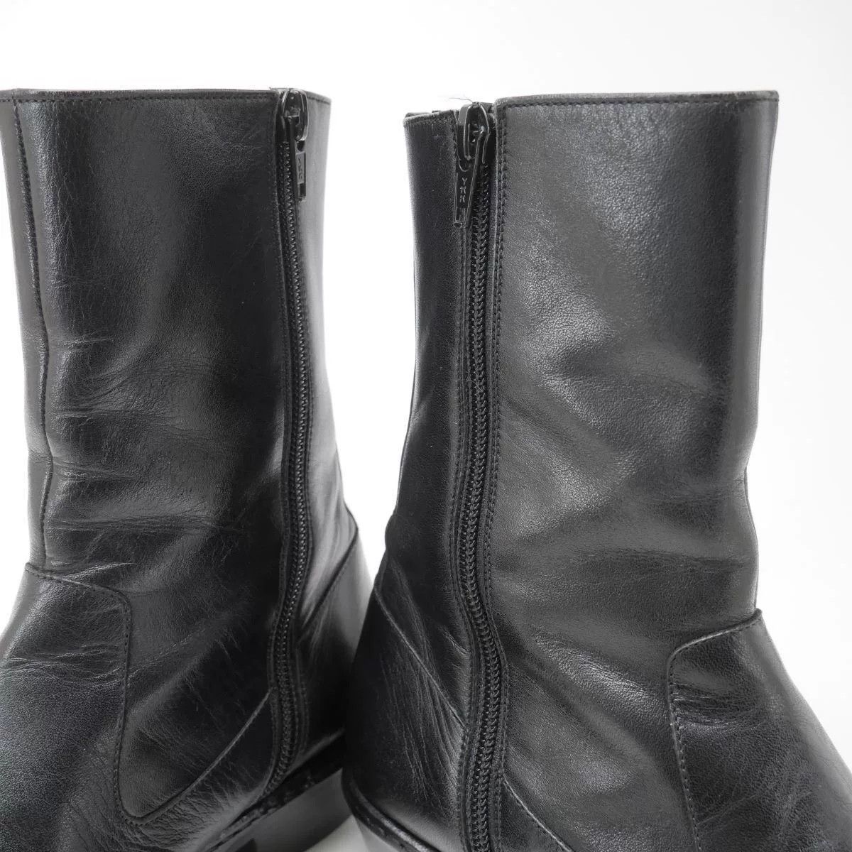Yohji Yamamoto Yohji Yamamoto Leather Boots Size US 6 / IT 36 - 7 Thumbnail