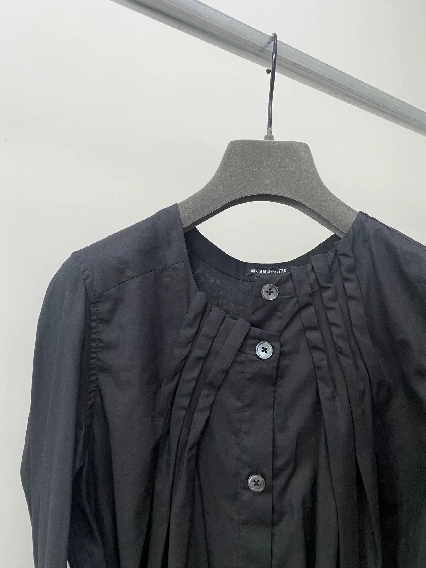 Ann Demeulemeester Ann Demeulemeester Shirt Dress Size XXS / US 00 / IT 34 - 2 Thumbnail