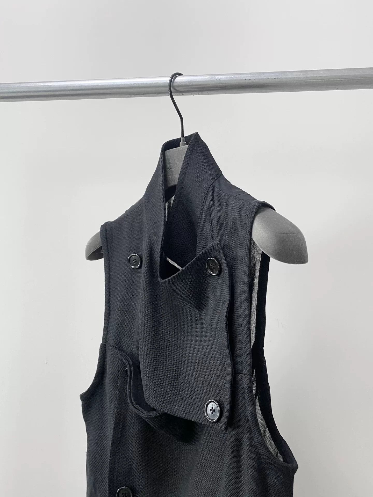 Ann Demeulemeester Ann Demeulemeester Classic Knight Vest Size XXS / US 00 / IT 34 - 3 Thumbnail