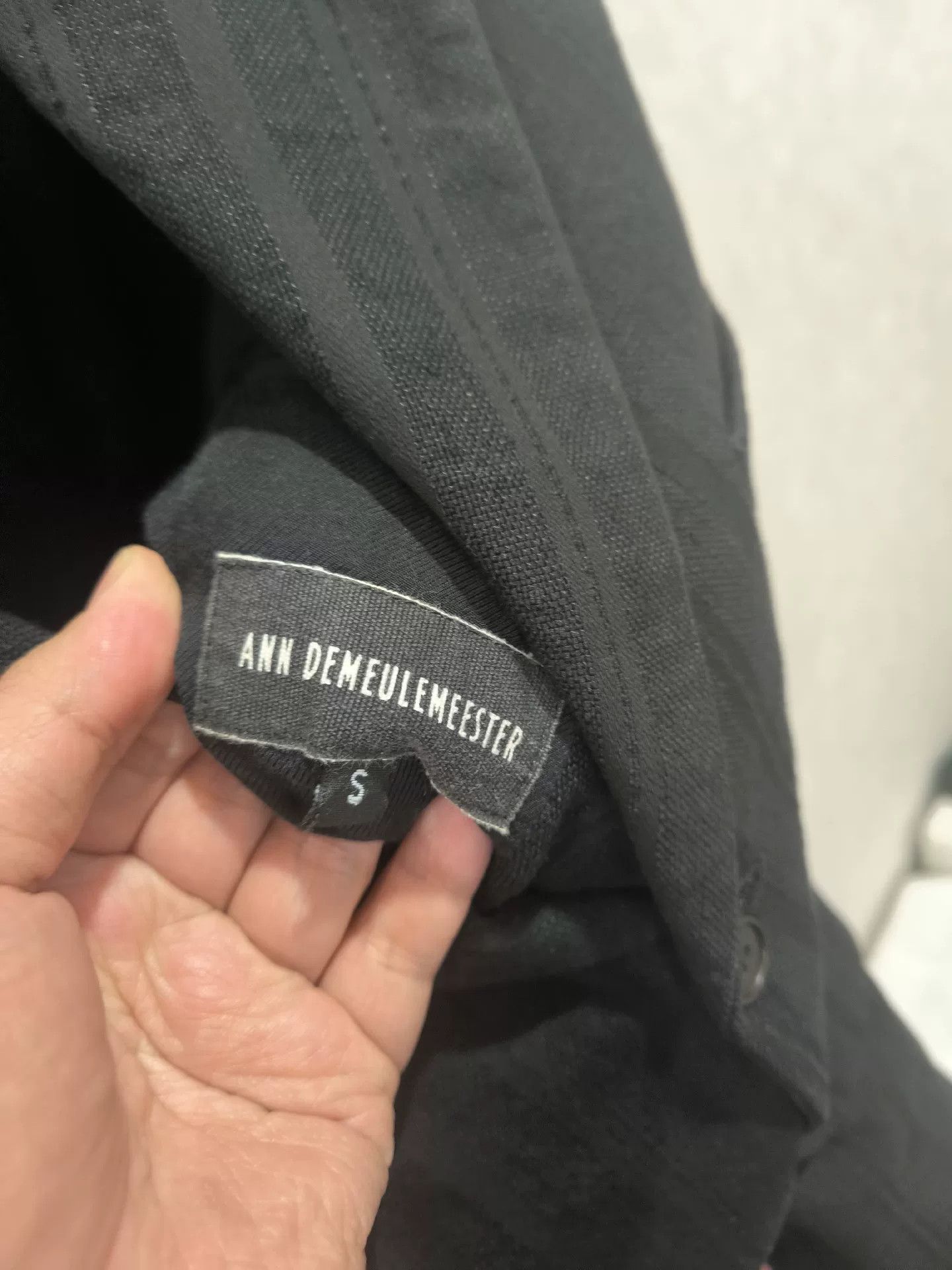 Ann Demeulemeester Ann Demeulemeester Dark Artisan Blazer Size US S / EU 44-46 / 1 - 6 Thumbnail