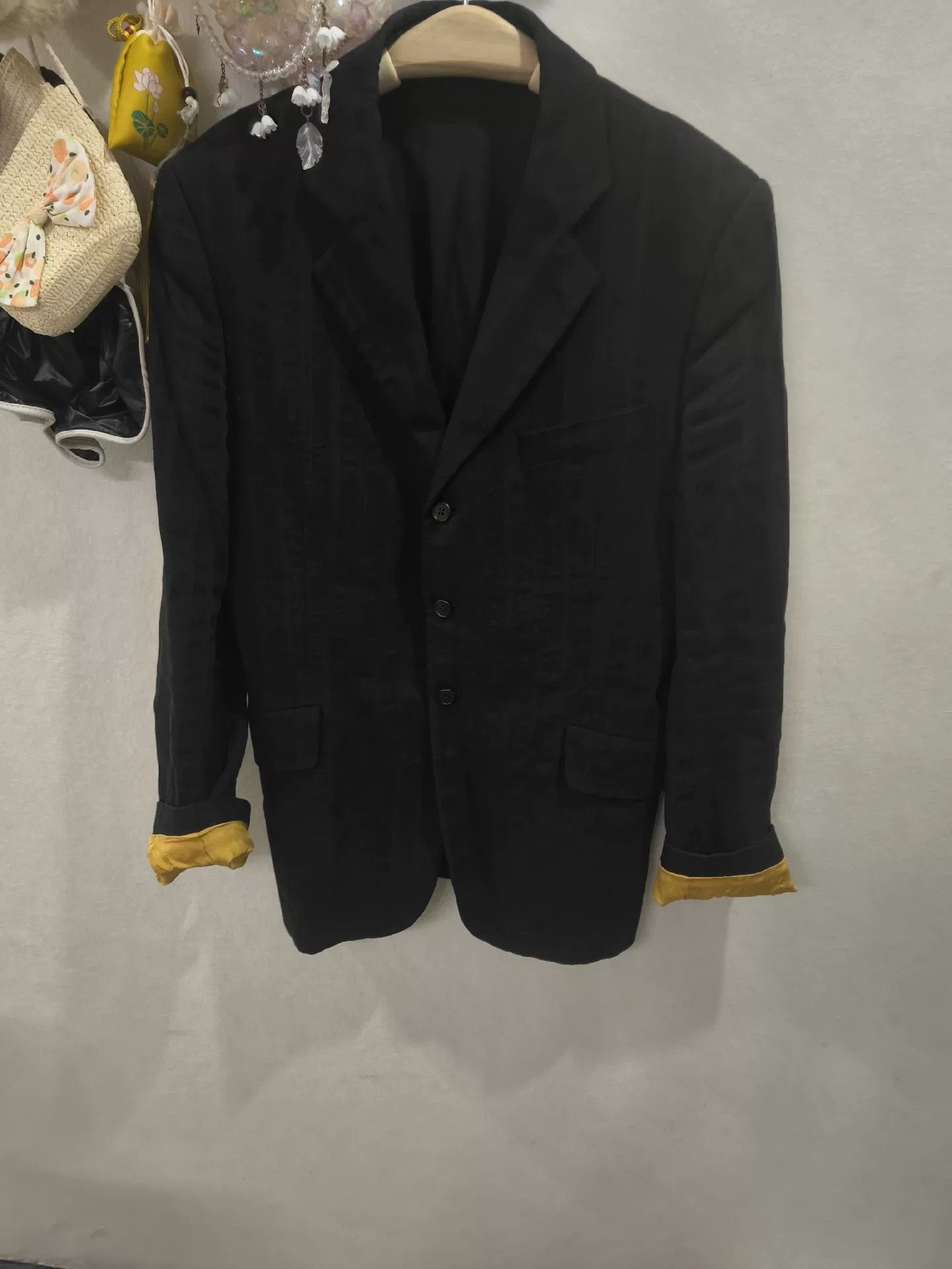 Ann Demeulemeester Ann Demeulemeester Dark Artisan Blazer Size US S / EU 44-46 / 1 - 8 Thumbnail