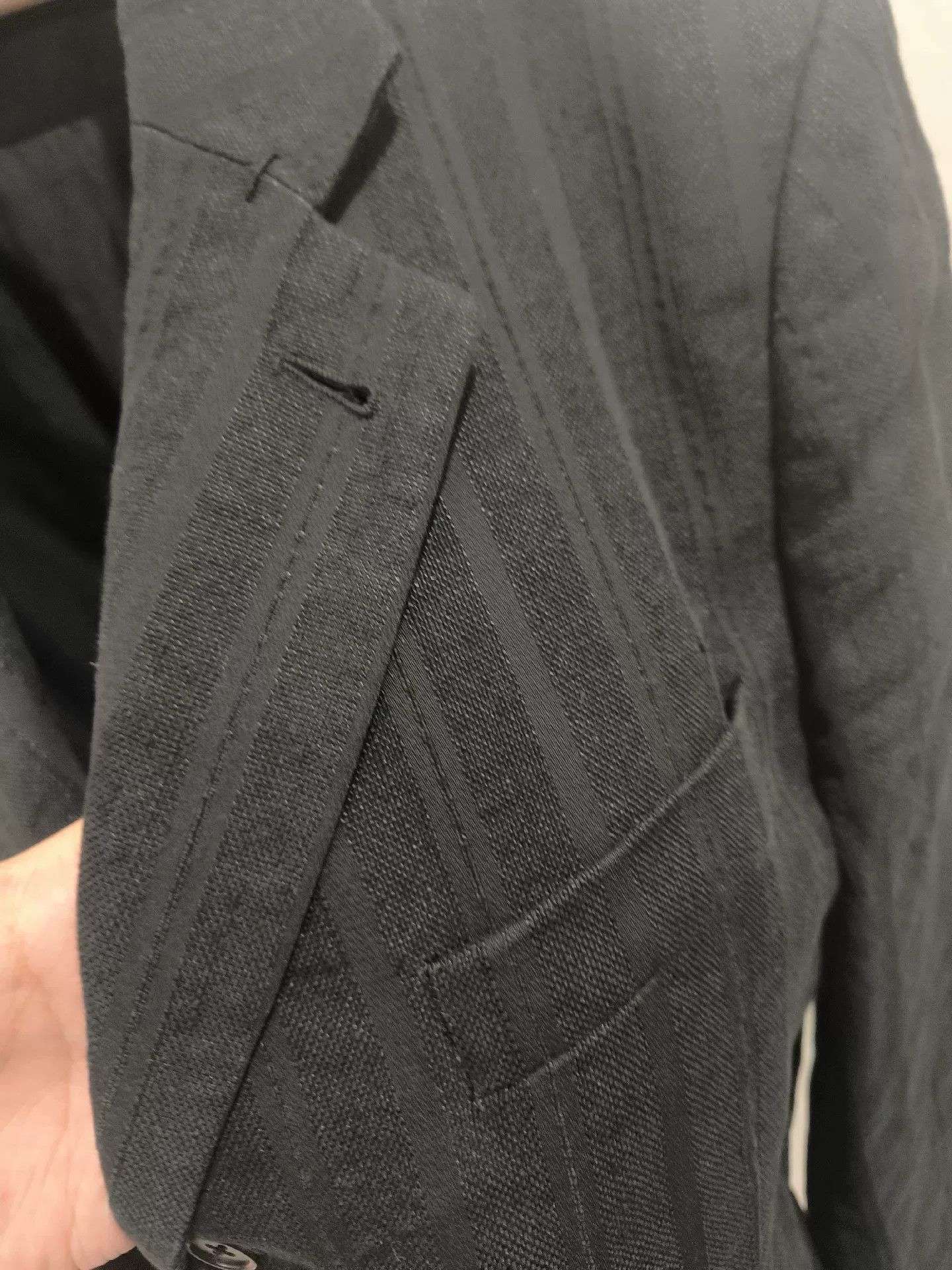 Ann Demeulemeester Ann Demeulemeester Dark Artisan Blazer Size US S / EU 44-46 / 1 - 2 Thumbnail