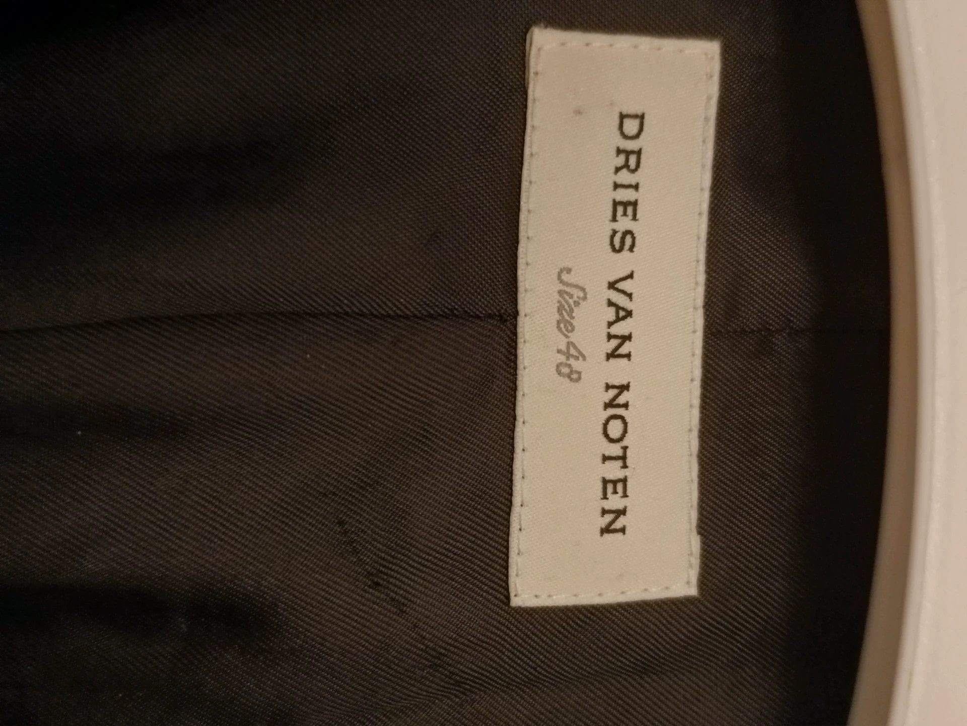 Dries Van Noten Dries Van Noten Striped White Lapel Blazer Size US M / EU 48-50 / 2 - 5 Thumbnail