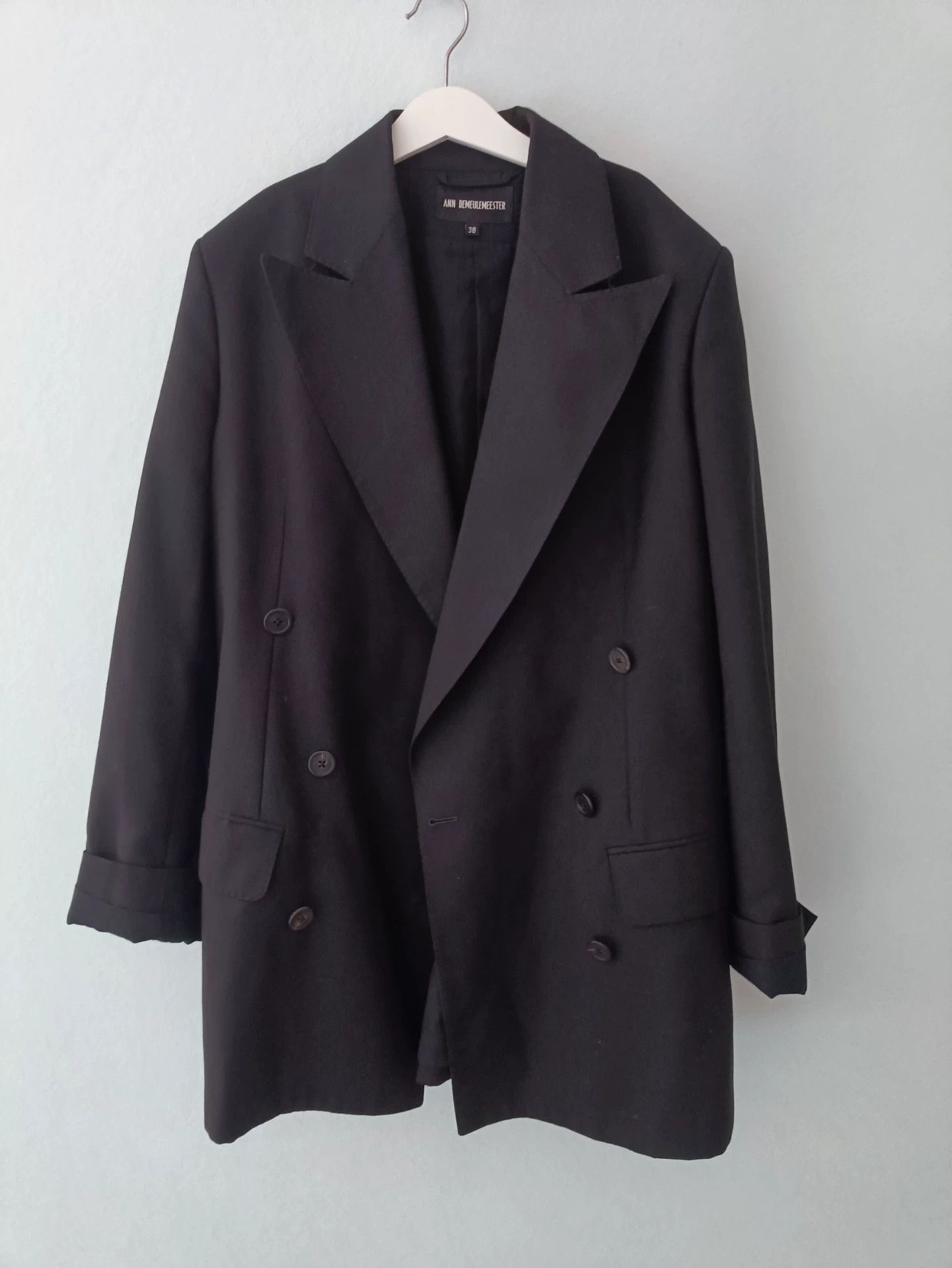 Ann Demeulemeester Anndemeulemeester Women's Blazer Coat Size S / US 4 / IT 40 - 2 Thumbnail