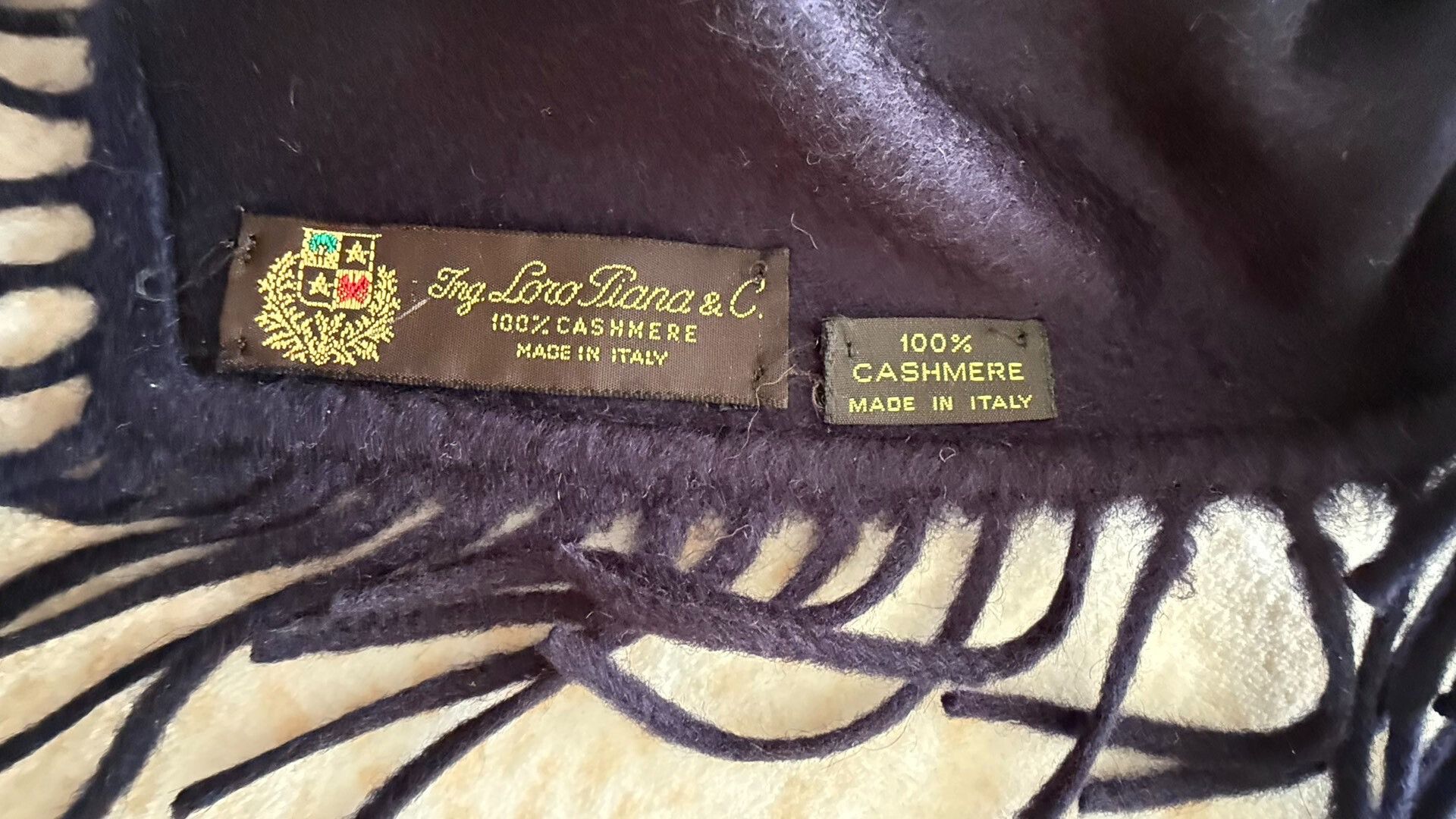 Loro Piana Loro Piana Paisley Cashmere Shawl Size ONE SIZE - 7 Thumbnail