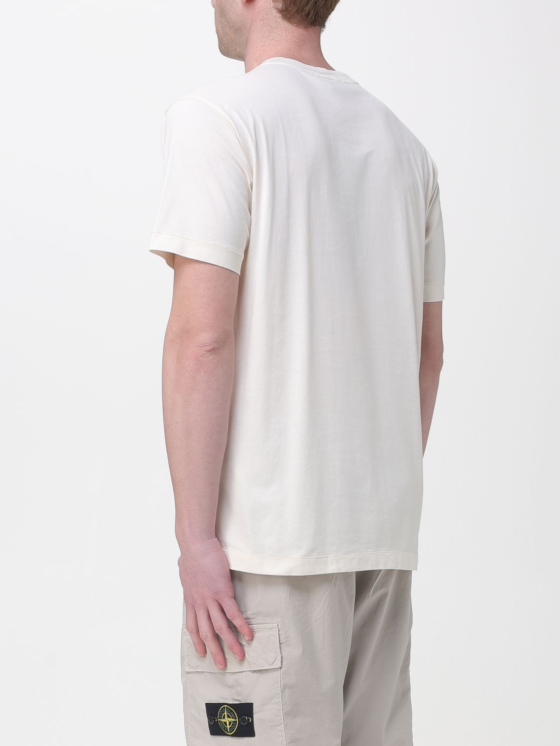 Stone Island Stone Island T-Shirt Men White 1 Size US L / EU 52-54 / 3 - 2 Thumbnail