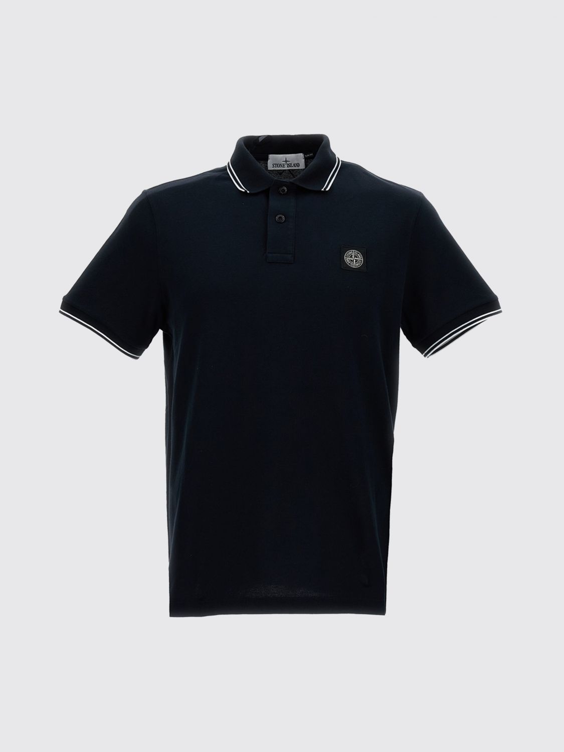 Stone Island Stone Island Polo Shirt Men Navy Size US XXL / EU 58 / 5 - 2 Thumbnail