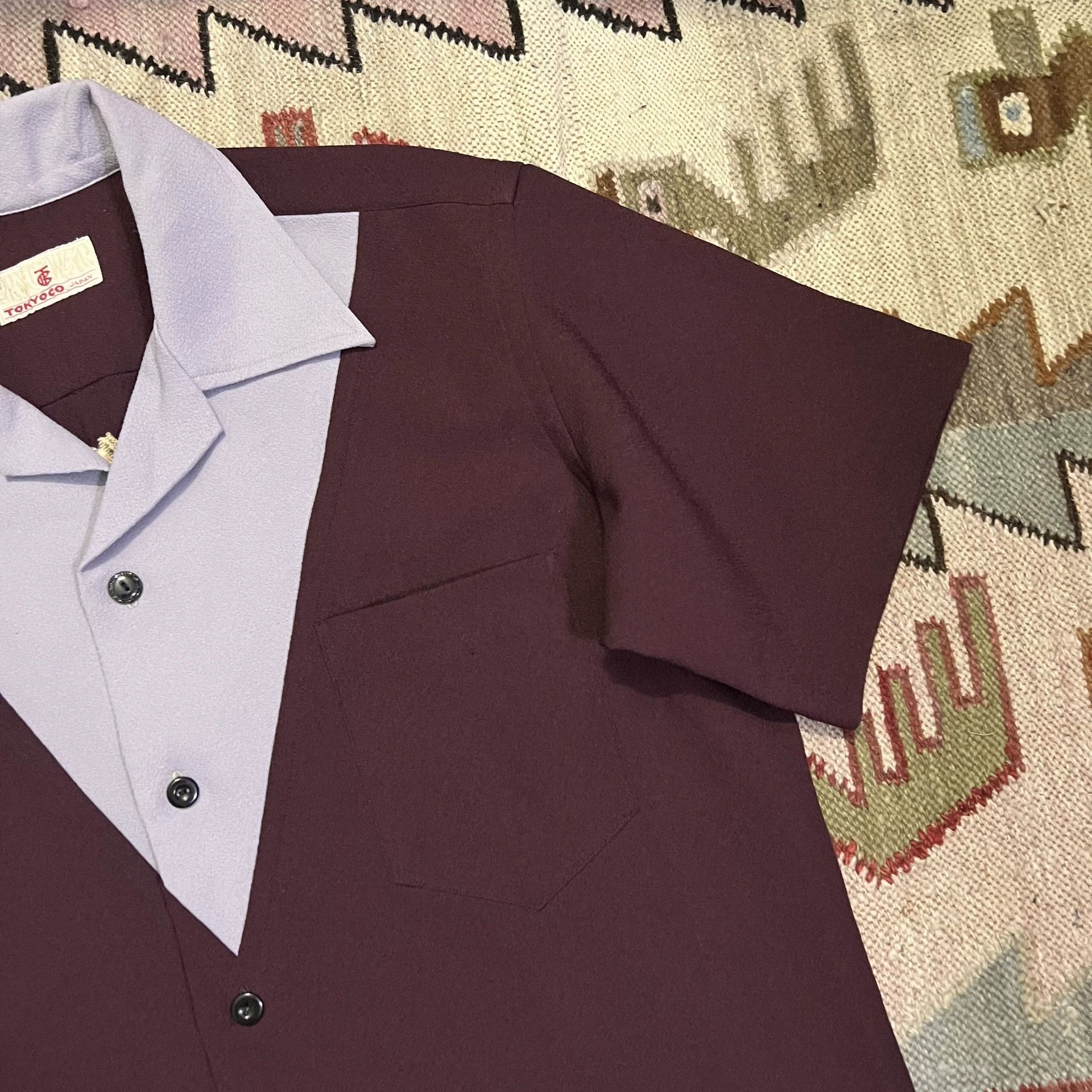 Vintage Vintage 90s Japanese Sukajan Shirt Size US M / EU 48-50 / 2 - 6 Thumbnail