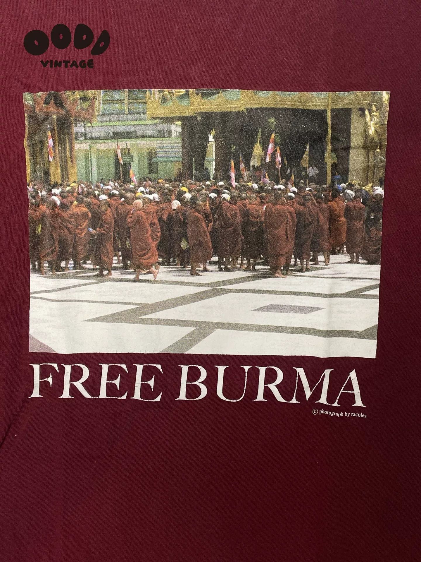 Undercover UNDERCOVER 2007 Free Burma T-Shirt Size US M / EU 48-50 / 2 - 4 Thumbnail