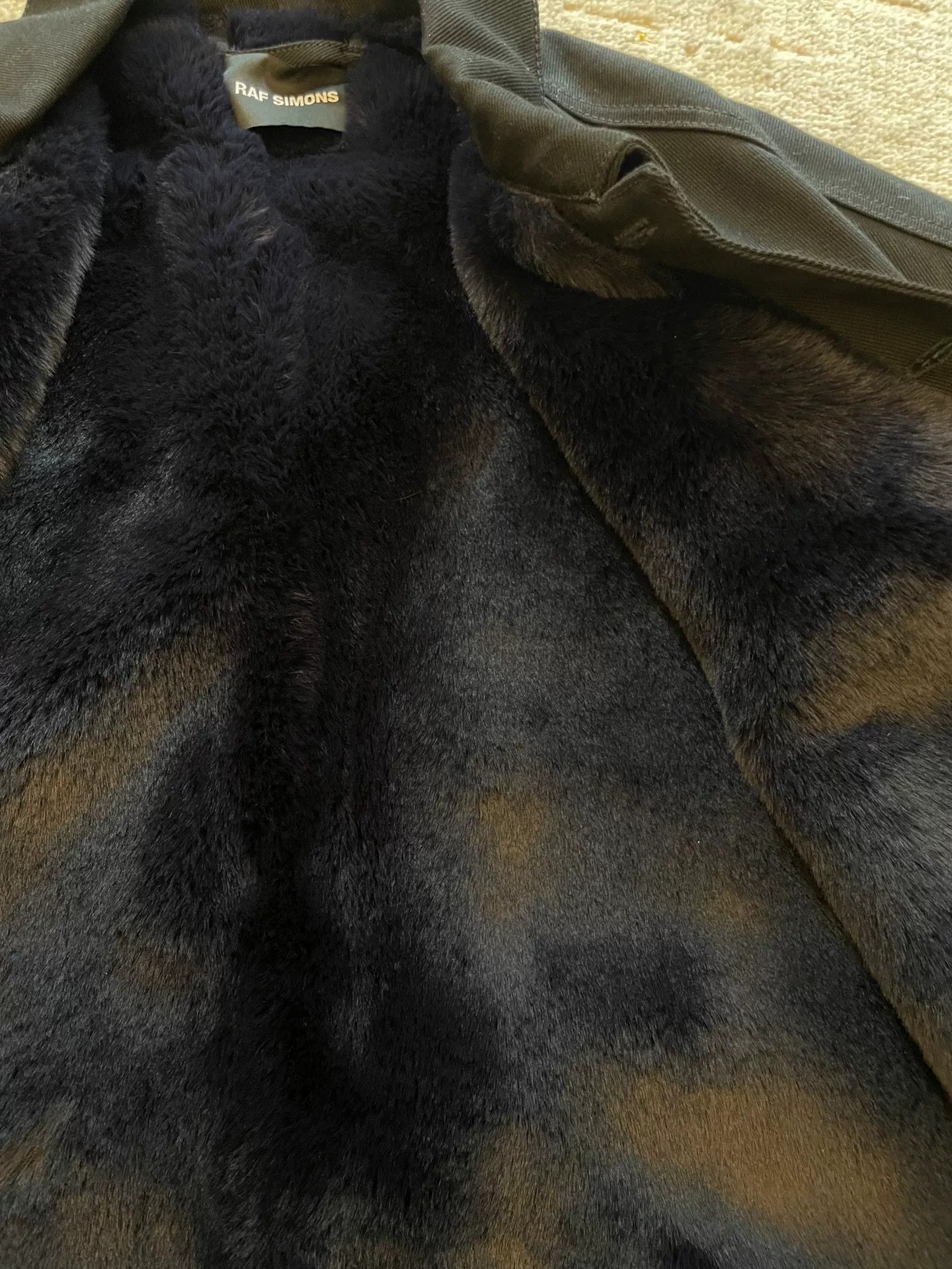 Raf Simons Raf Simons Faux Fur Coat Size S Size US S / EU 44-46 / 1 - 2 Thumbnail