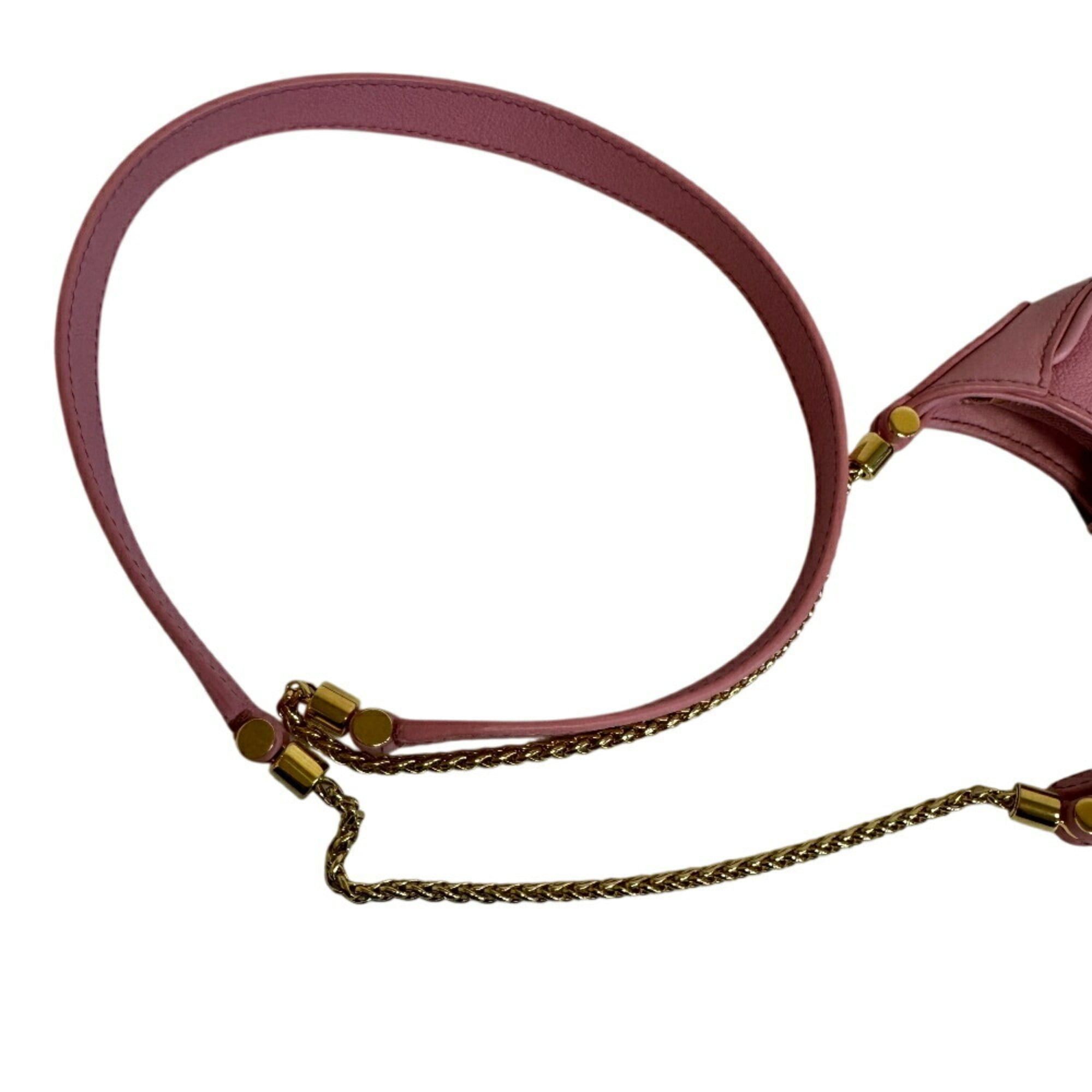 Bvlgari BVLGARI Ellipse Micro Chain Shoulder Bag, Snake Serpenti Pink, Women's Size ONE SIZE - 3 Thumbnail