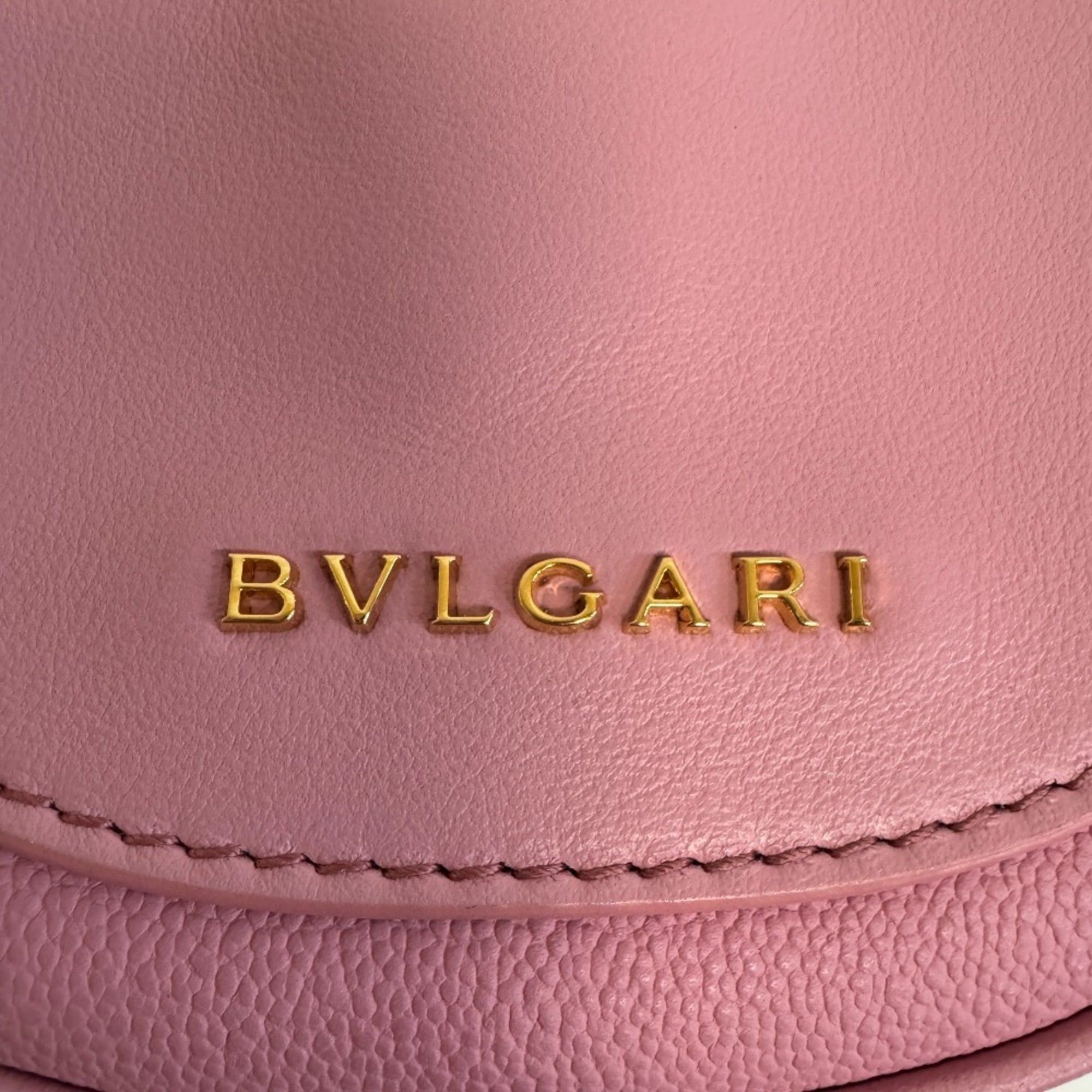 Bvlgari BVLGARI Ellipse Micro Chain Shoulder Bag, Snake Serpenti Pink, Women's Size ONE SIZE - 7 Thumbnail