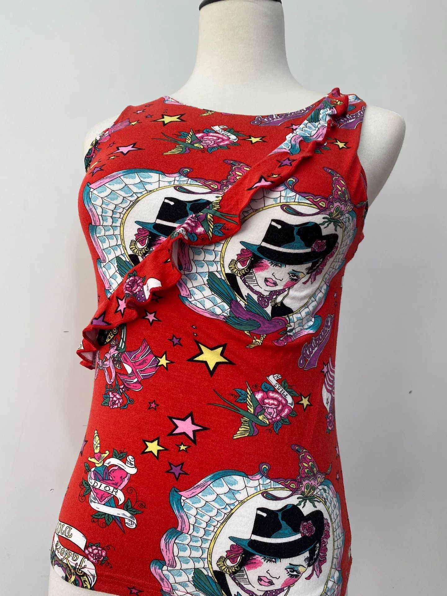 Vivienne Westwood Vintage Dior Spanish Dancer Tank Top Size M / US 6-8 / IT 42-44 - 4 Thumbnail