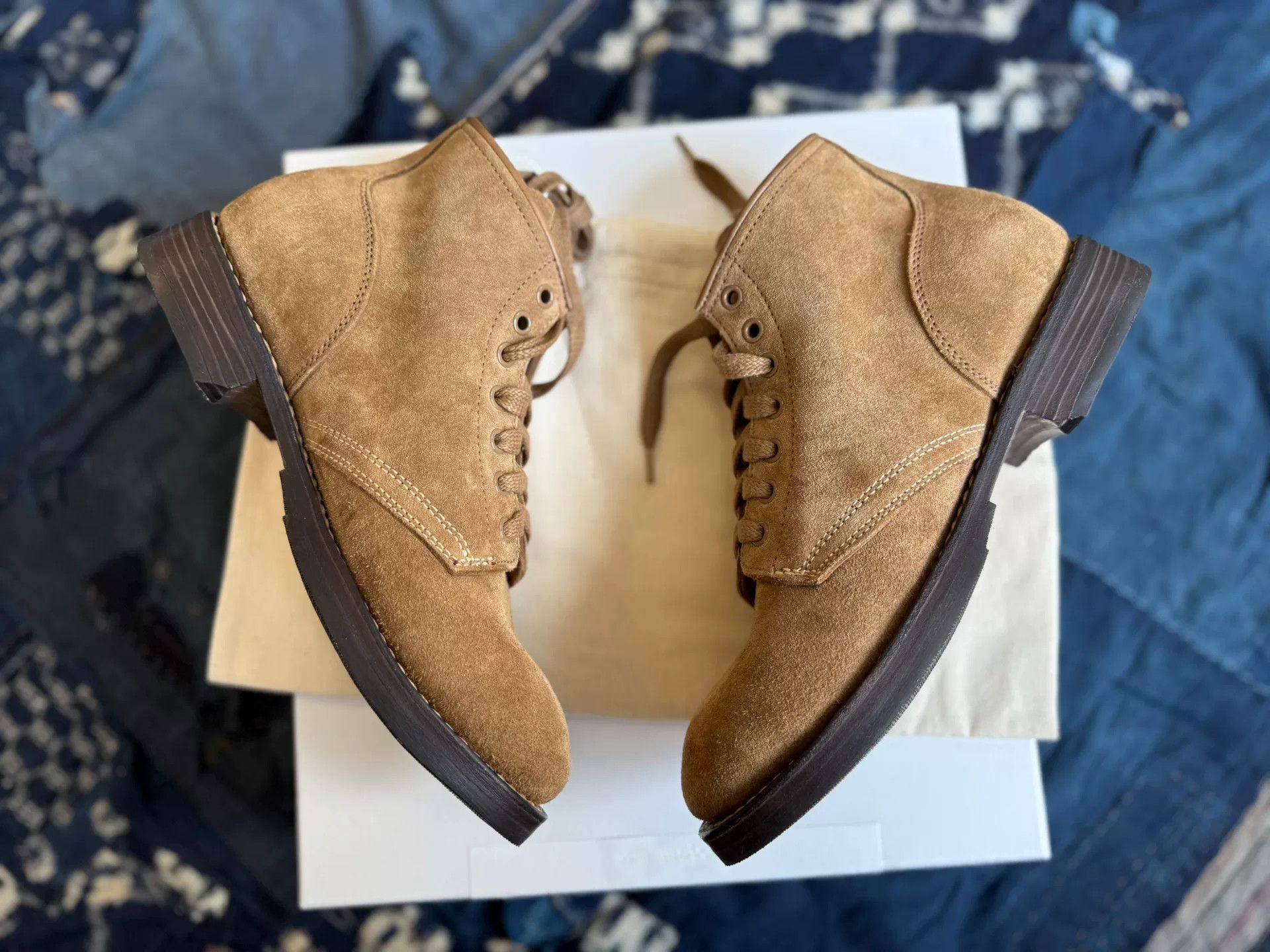 Visvim VISVIM Brigadier Boots-Folk in Beige Size US 10 / EU 43 - 4 Thumbnail
