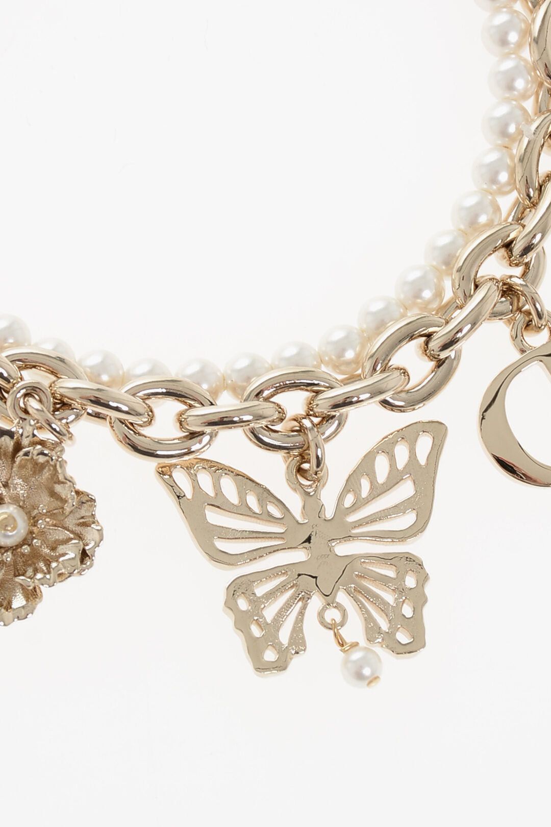 Dior Brass Charm METAMORPHOSE with Loops Size ONE SIZE - 2 Thumbnail