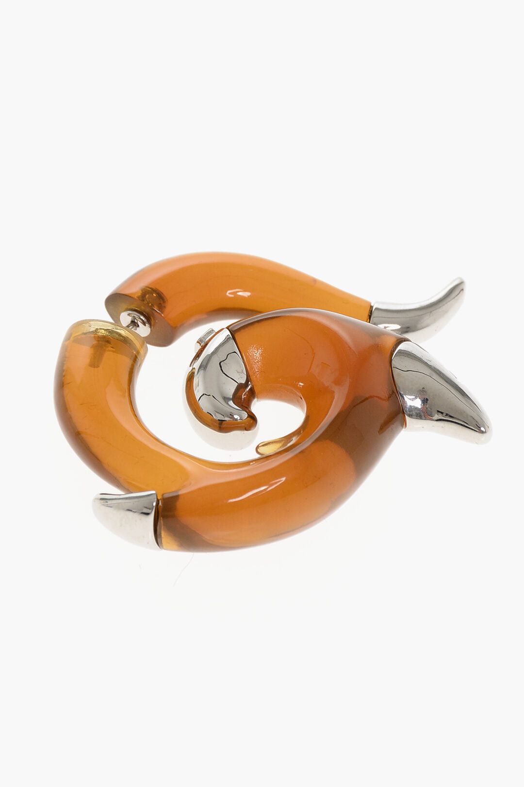 Dsquared2 Single Earring FLAMES in Resin and Metal Size ONE SIZE - 2 Thumbnail