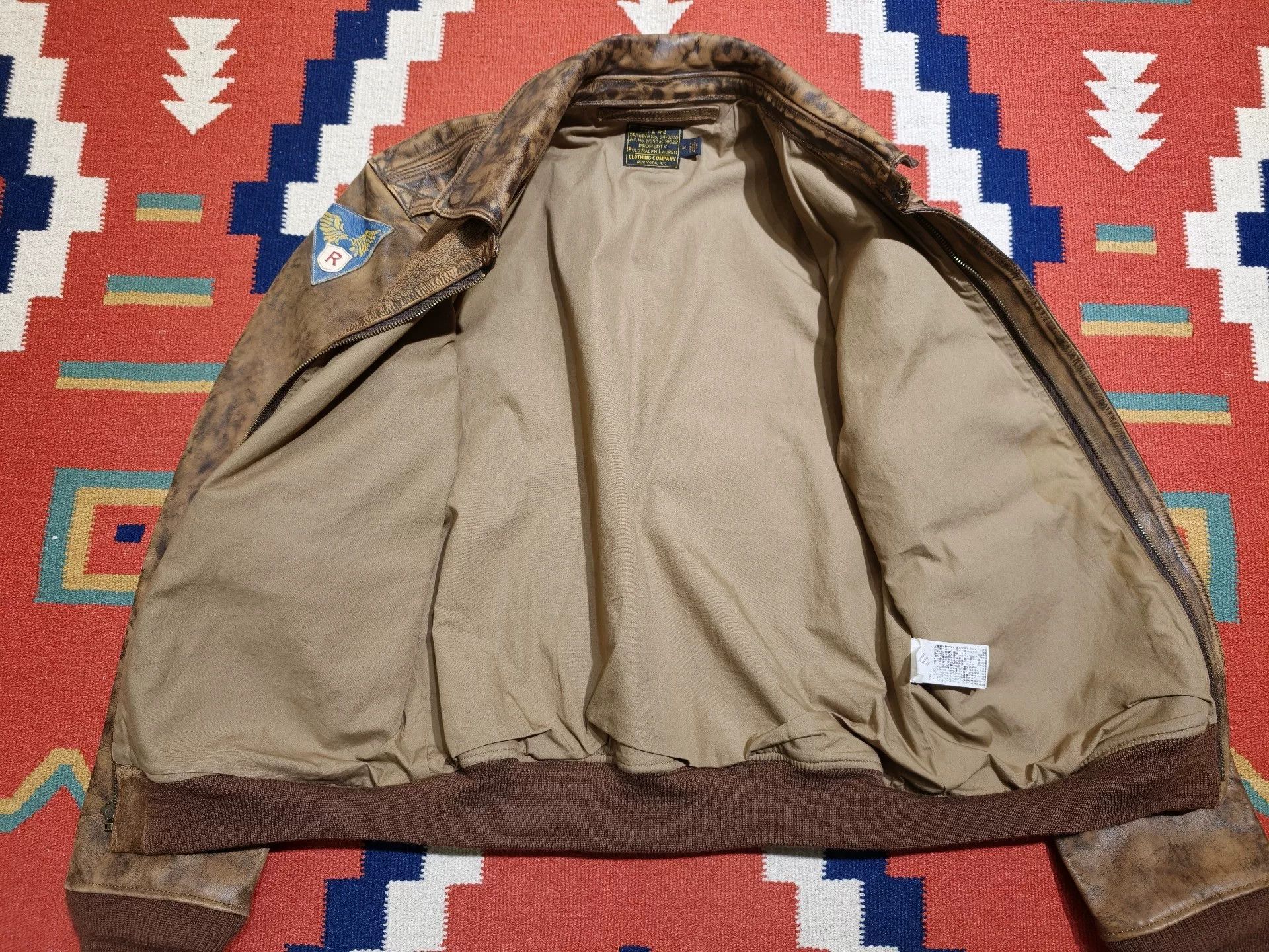 RRL Ralph Lauren Ralph Lauren RRL A2 Pilot Jacket Size US M / EU 48-50 / 2 - 7 Thumbnail