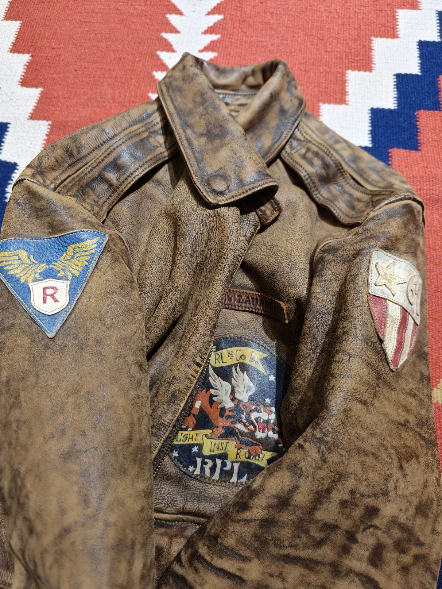 RRL Ralph Lauren Ralph Lauren RRL A2 Pilot Jacket Size US M / EU 48-50 / 2 - 5 Thumbnail