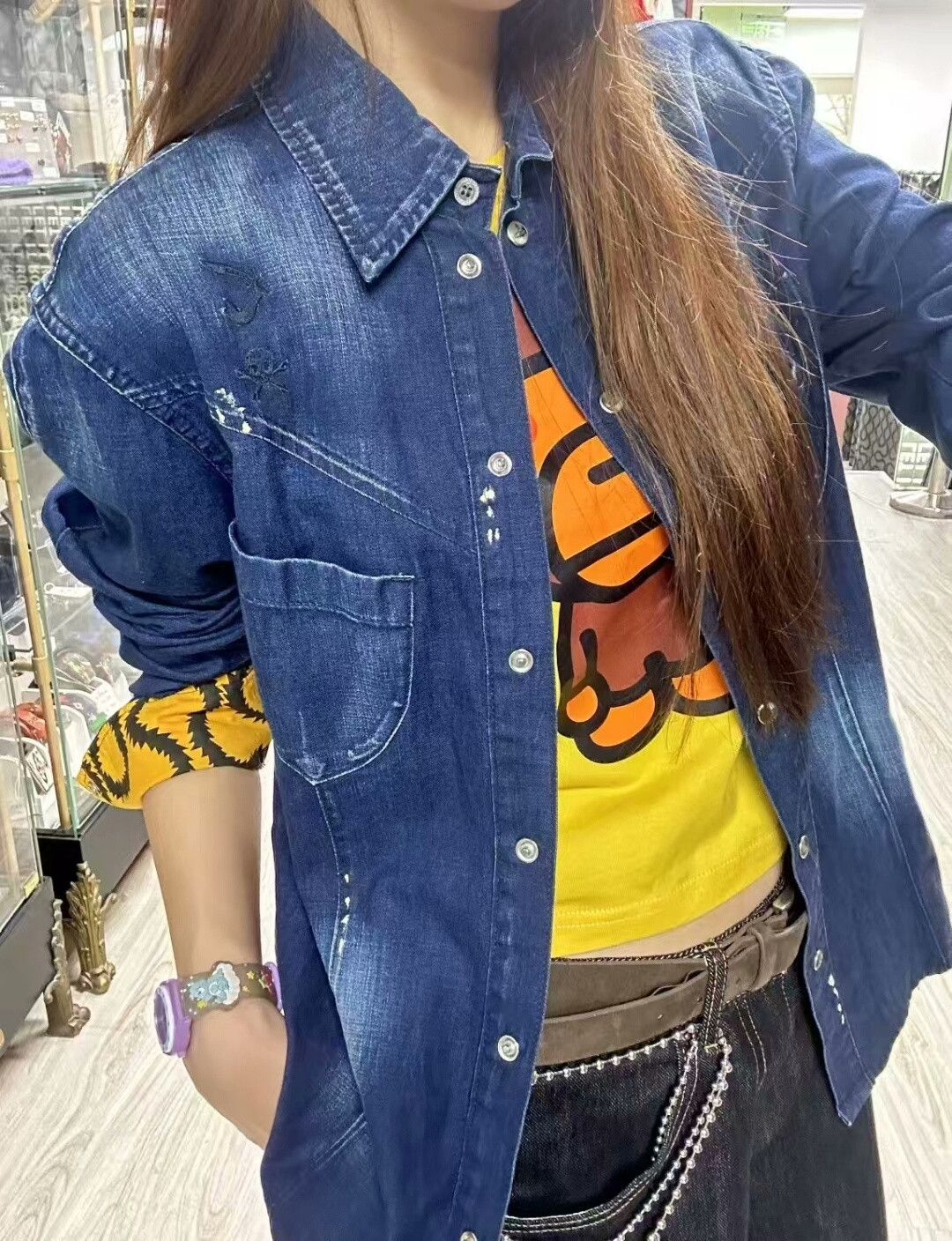 Vivienne Westwood Vivienne Westwood Denim Pirate Shirt Size M / US 6-8 / IT 42-44 - 2 Thumbnail