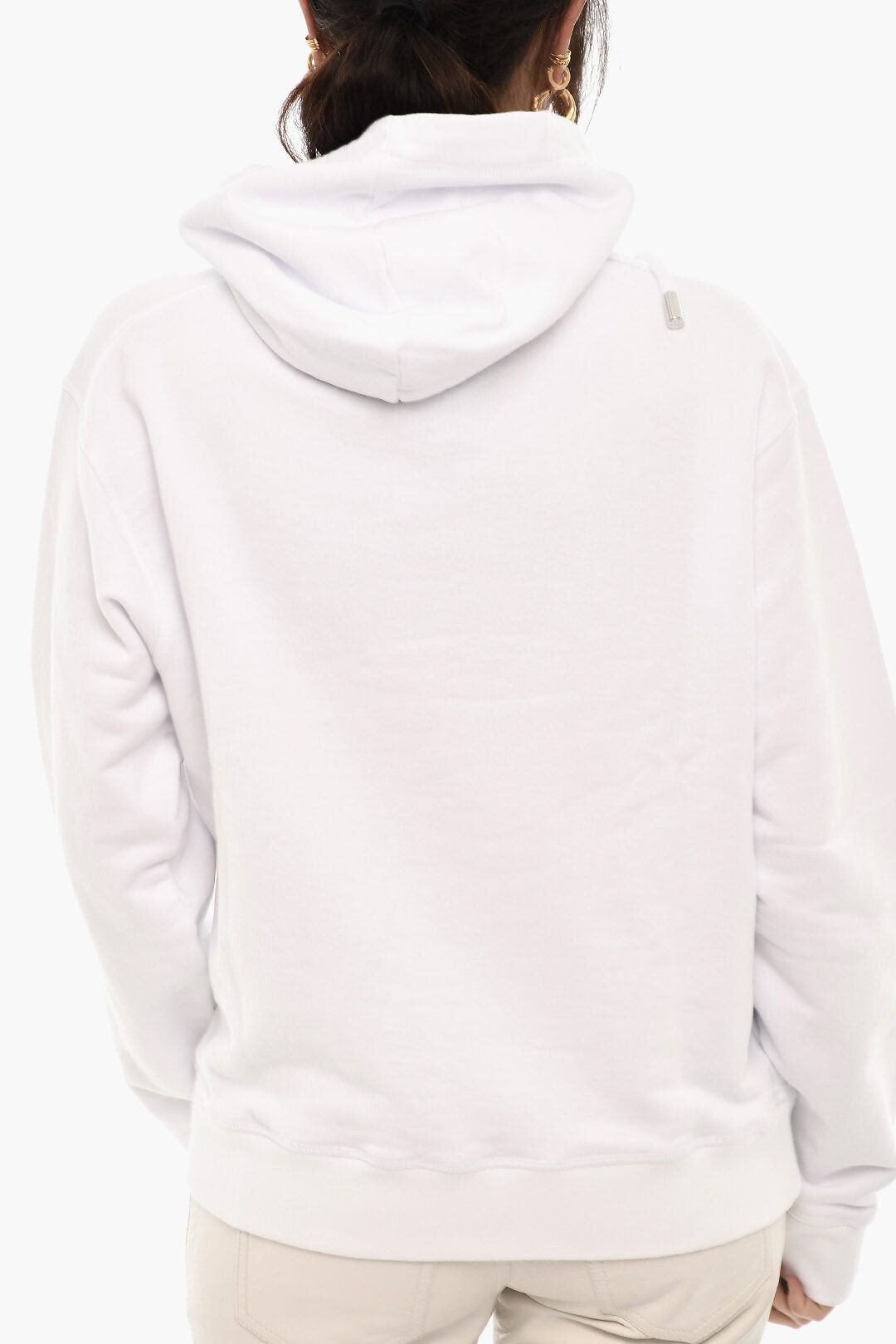 Dsquared2 Printed Cotton Hoodie Size M / US 6-8 / IT 42-44 - 2 Thumbnail