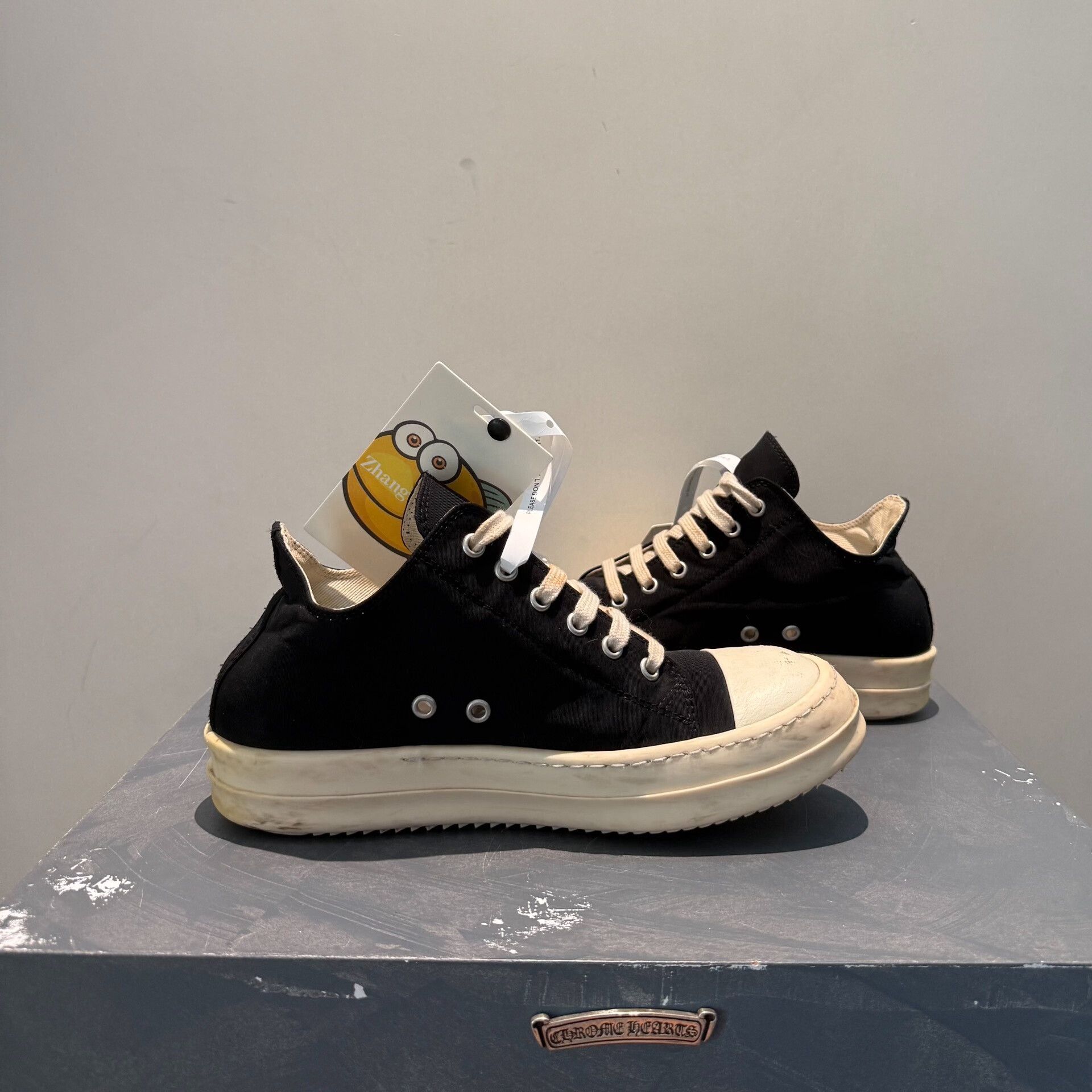 Rick Owens Drkshdw Rick Owens DRKSHDW Nylon Sneakers Size US 10 / EU 43 - 3 Thumbnail