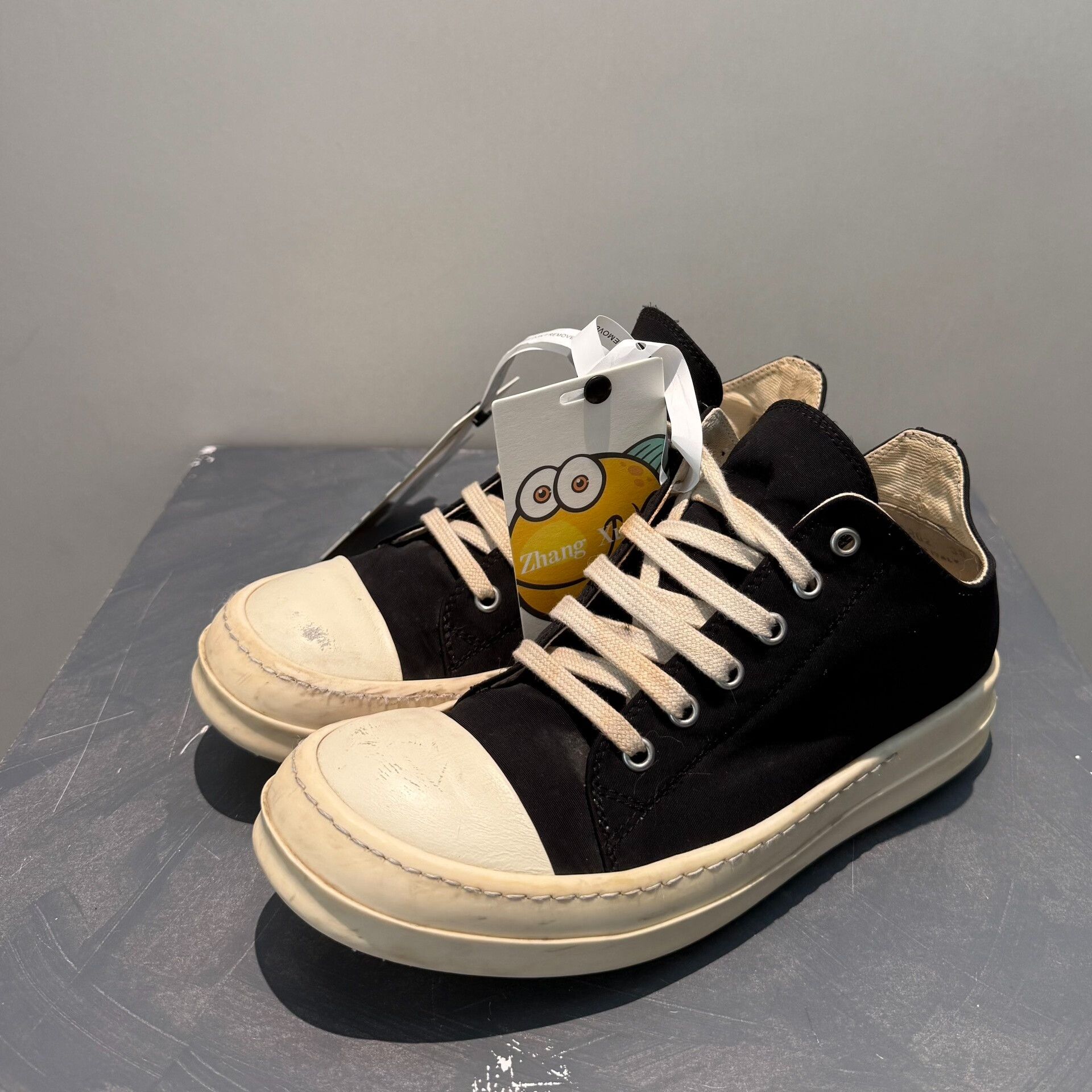 Rick Owens Drkshdw Rick Owens DRKSHDW Nylon Sneakers Size US 10 / EU 43 - 2 Thumbnail