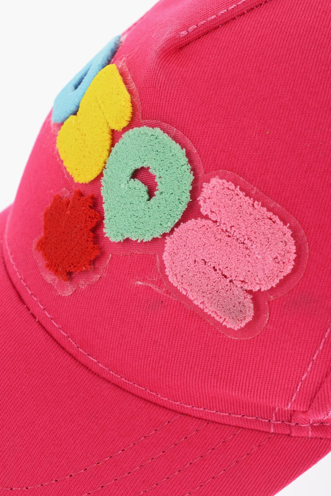 Dsquared2 Cotton Gabardine Hat with Terry Monogram Size ONE SIZE - 2 Thumbnail