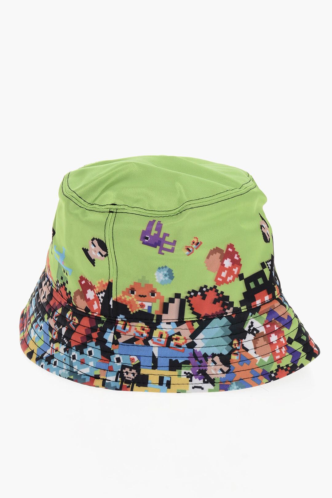 Dsquared2 Nylon Bucket Hat GAMING with Pattern Size ONE SIZE - 2 Thumbnail