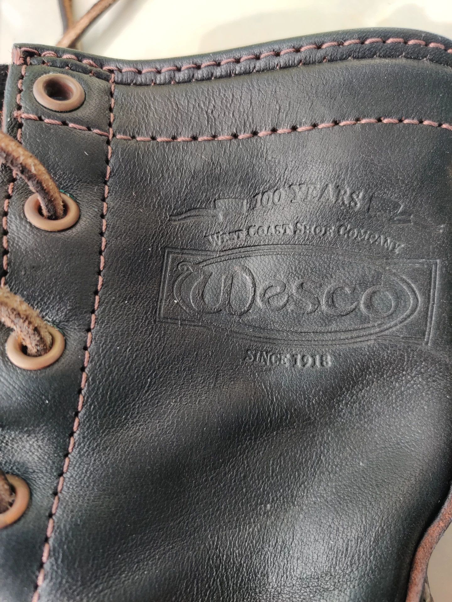 WESCO Wesco Jobmaster Black Leather Boots Size US 10 / EU 43 - 7 Thumbnail