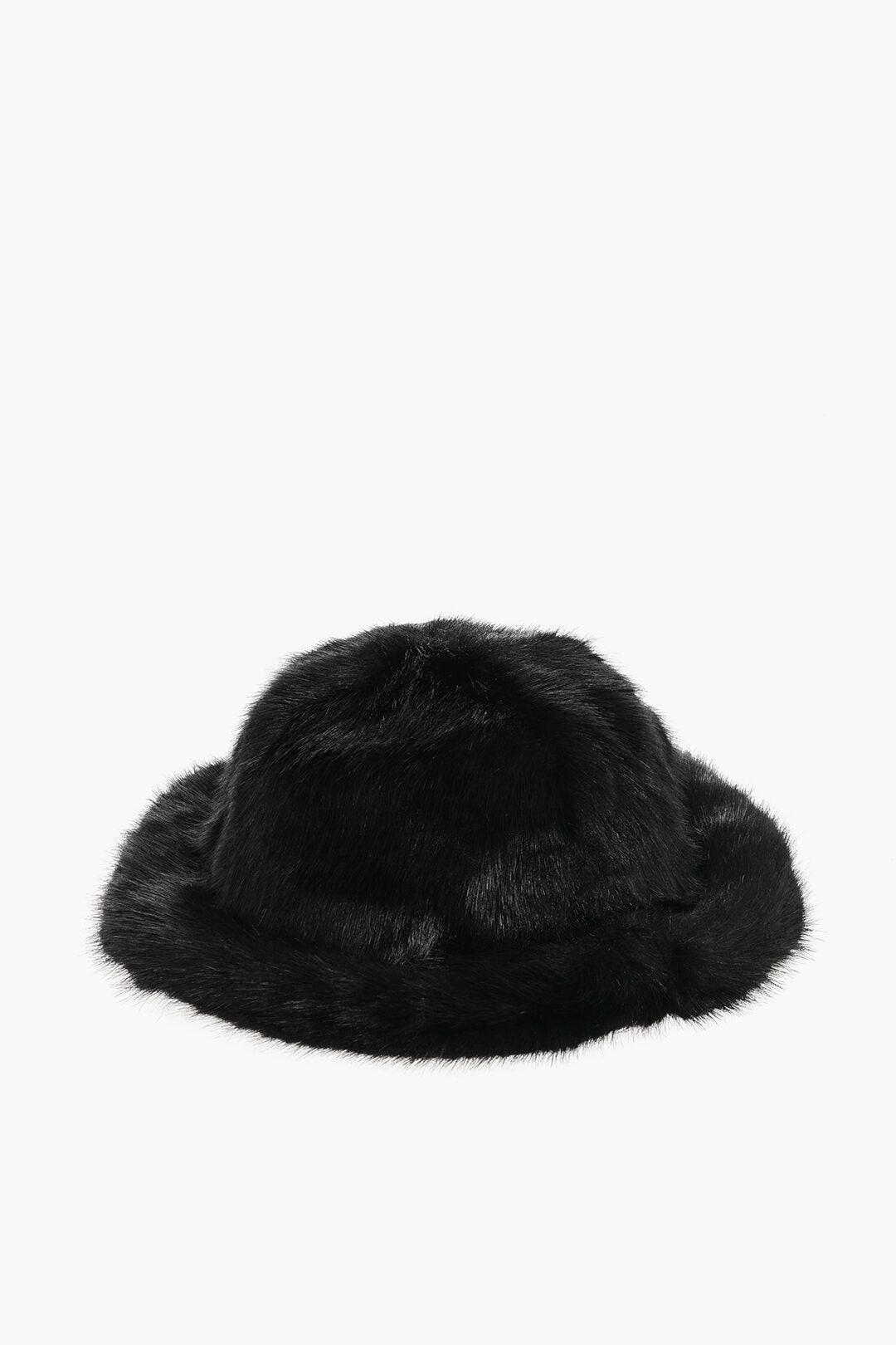 Dsquared2 Solid Faux Fur Bucket Hat Size ONE SIZE - 2 Thumbnail