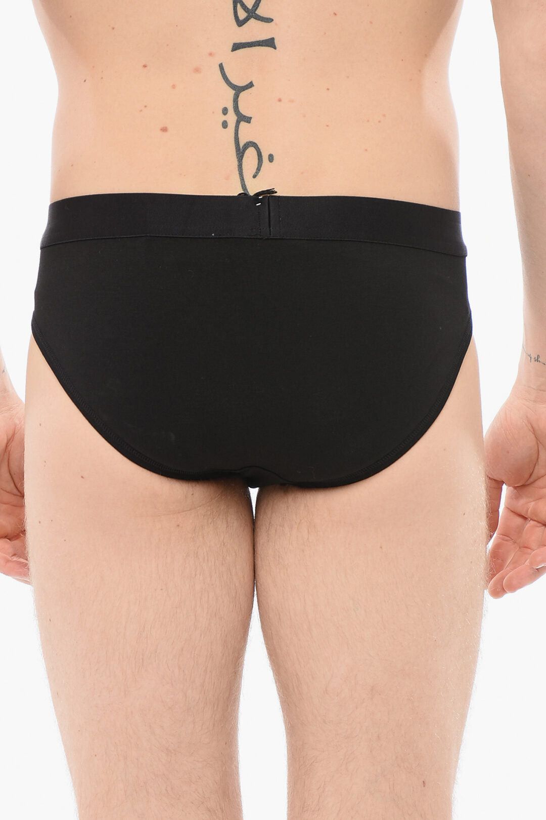 Dsquared2 Cotton Briefs With Logo Band Size ONE SIZE - 2 Thumbnail