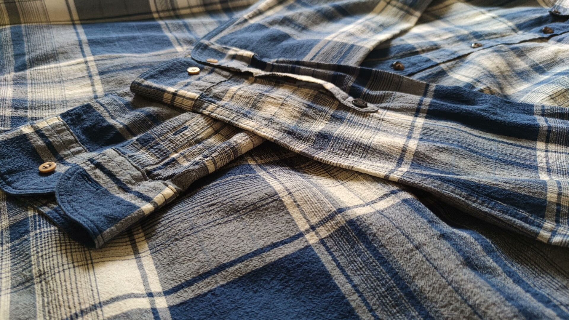 Scotch & Soda Scotch & Soda Blue Plaid Shirt Size US M / EU 48-50 / 2 - 5 Thumbnail