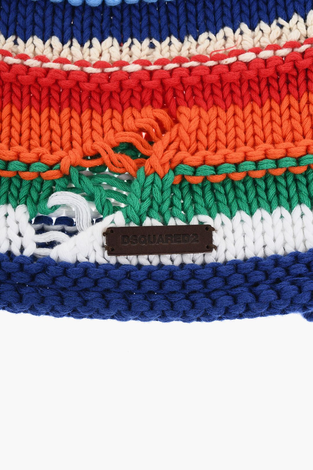 Dsquared2 Multicolor Linen-and-Cotton Beanie Size ONE SIZE - 2 Thumbnail