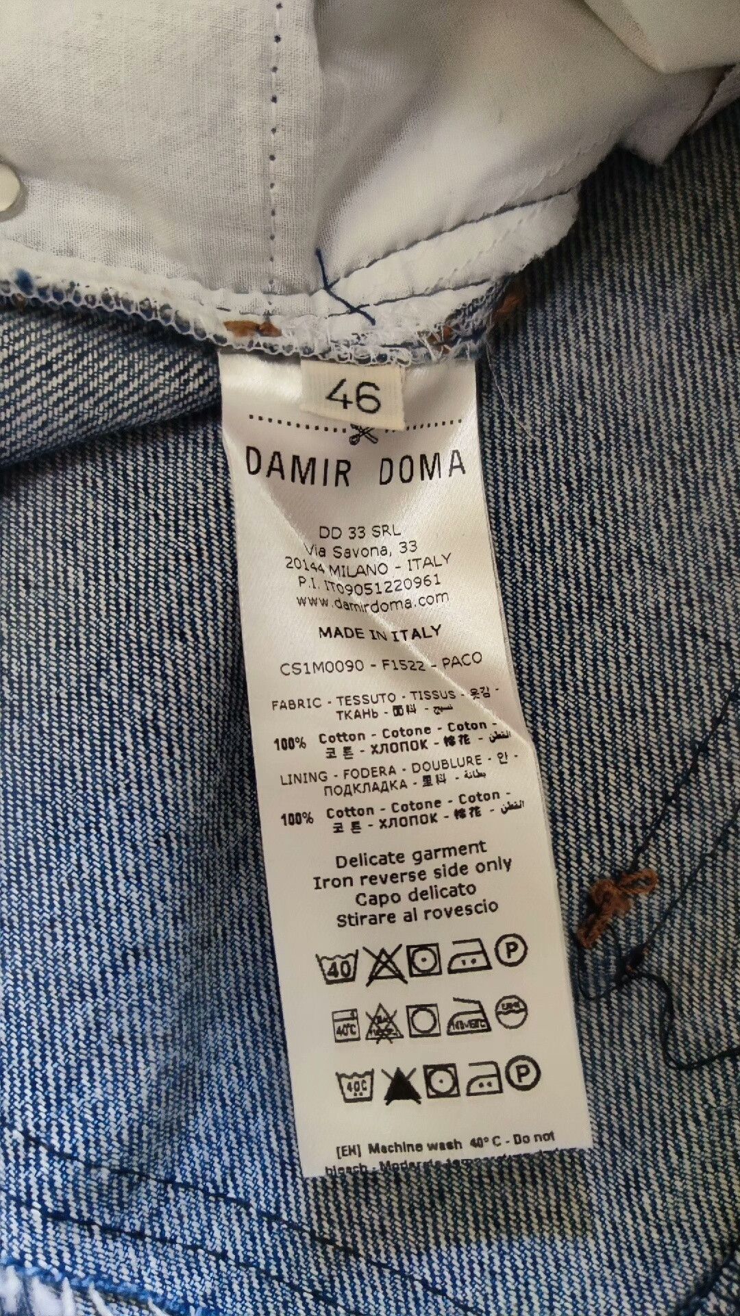 Damir Doma Damir Doma Pioneering Denim Pants Size US 30 / EU 46 - 6 Thumbnail