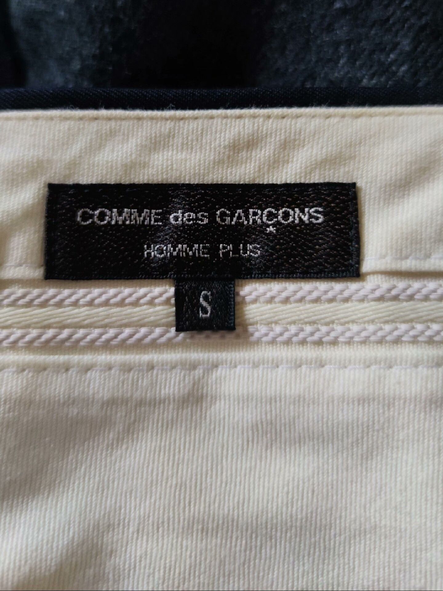 Comme des Garcons Deconstructed Black Casual Trousers Size US 30 / EU 46 - 6 Thumbnail