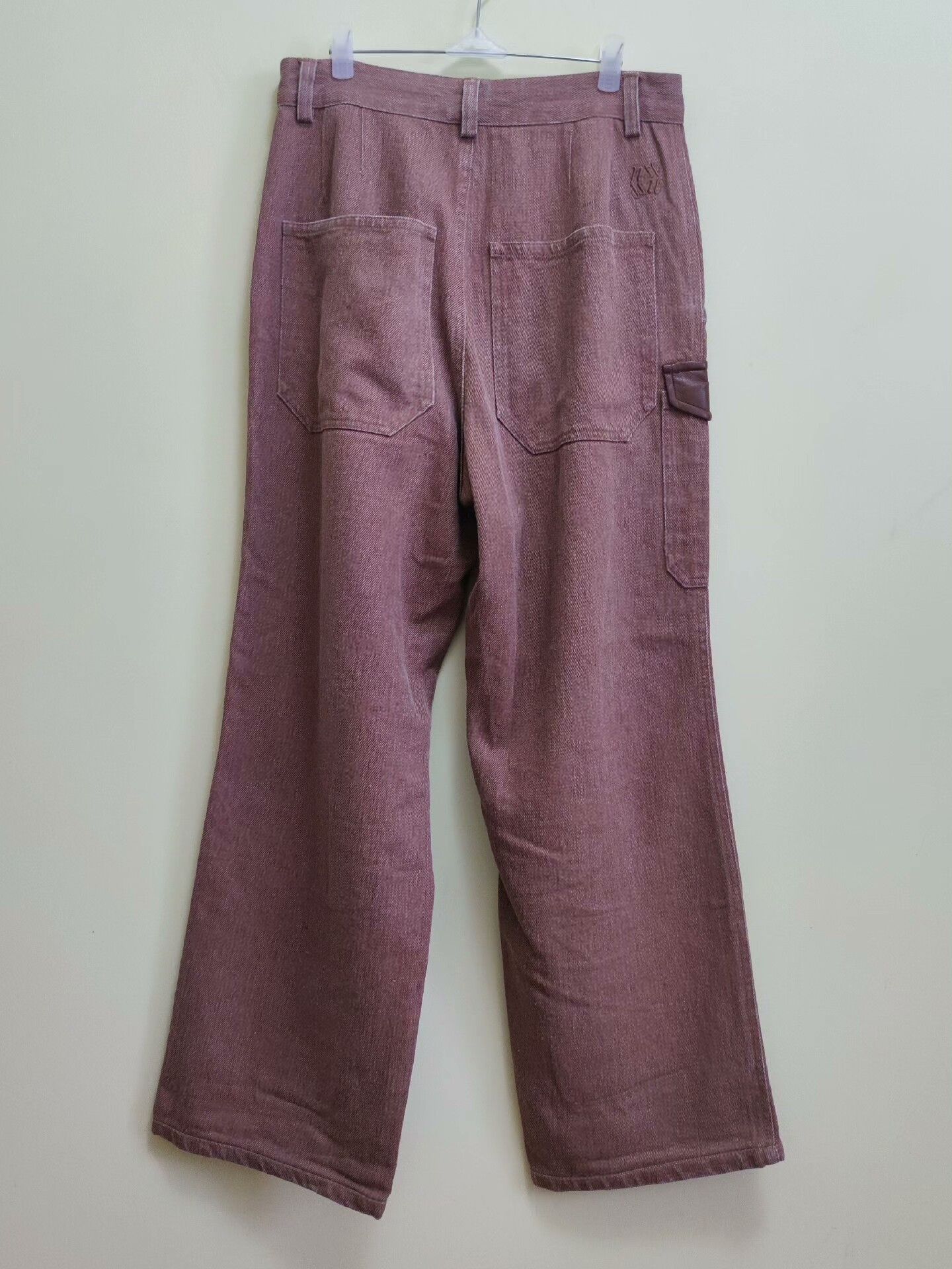Nanushka Vintage Maple Red Linen Pants for Men Size US 32 / EU 48 - 2 Thumbnail