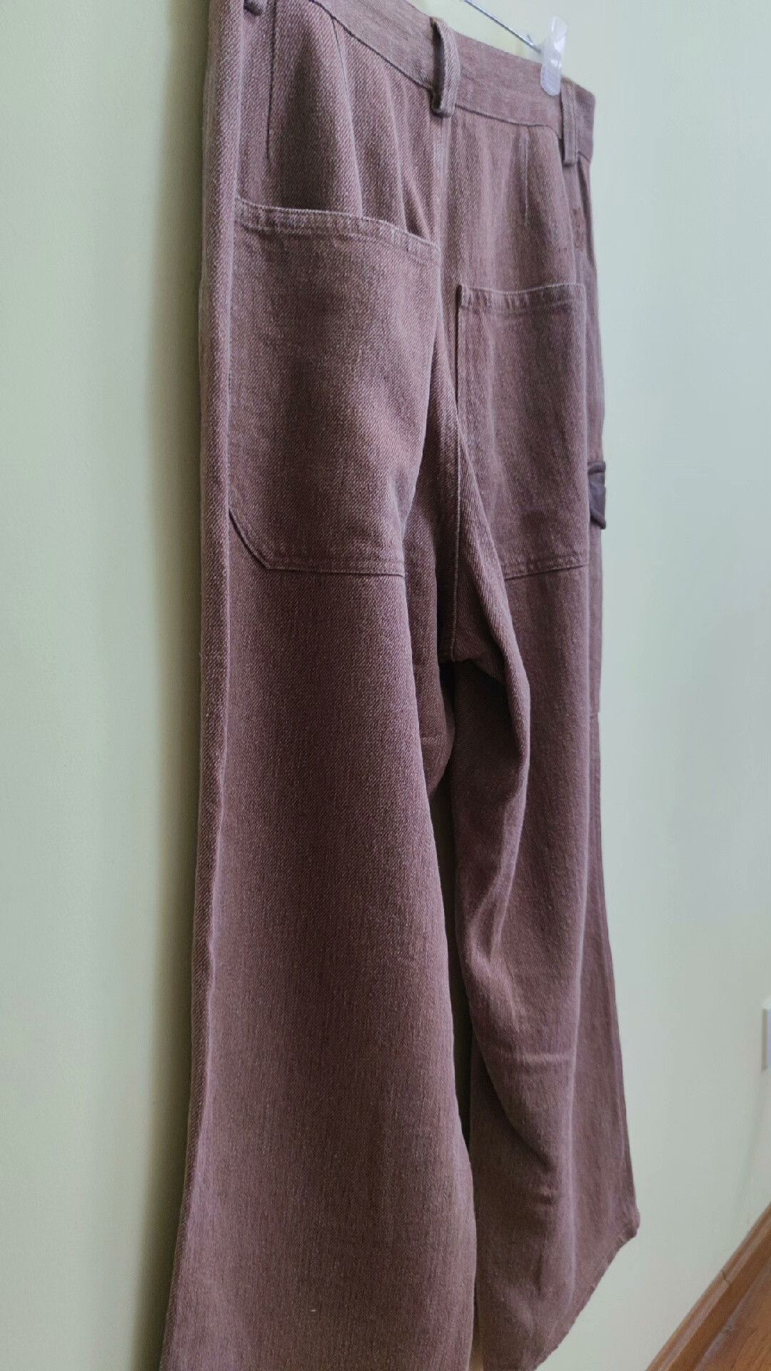 Nanushka Vintage Maple Red Linen Pants for Men Size US 32 / EU 48 - 7 Thumbnail