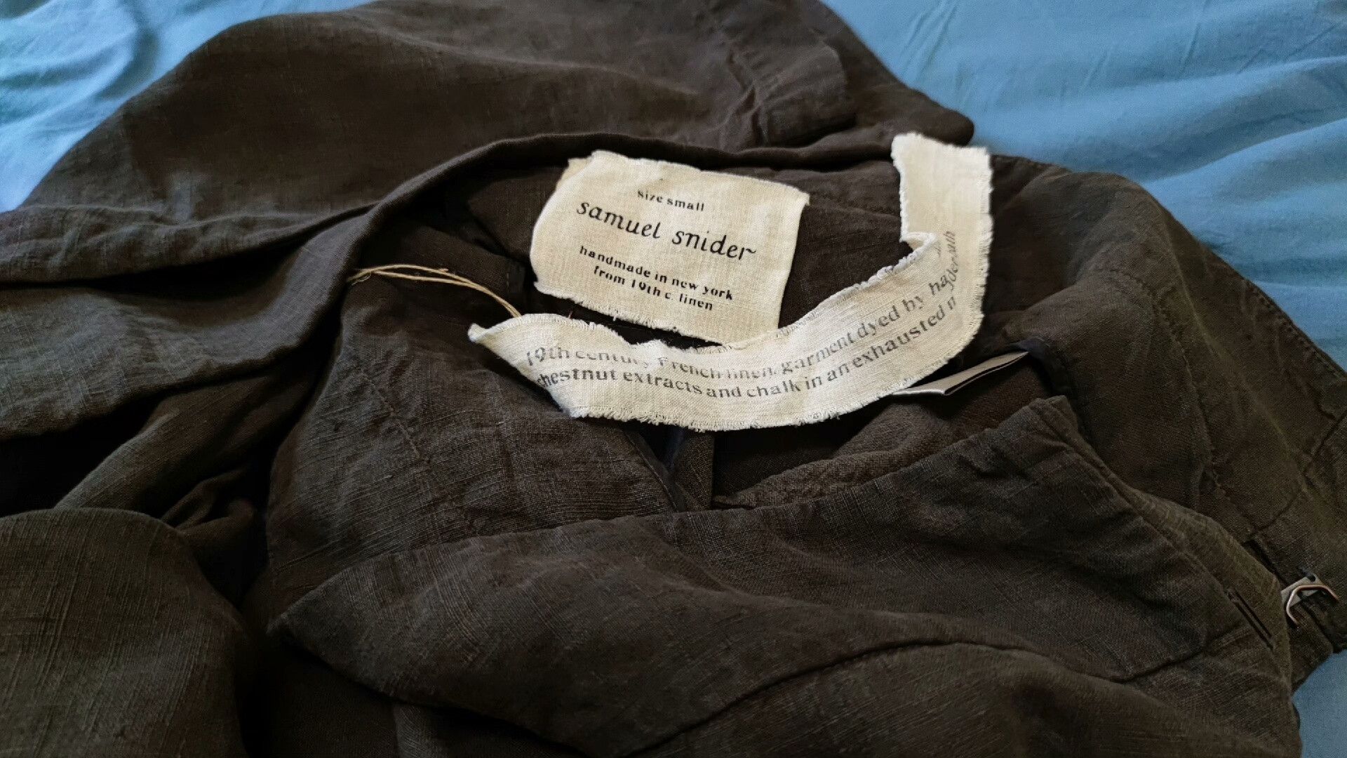 Other Antique Linen Artisan Pants by Samuel Snider Size US 32 / EU 48 - 4 Thumbnail