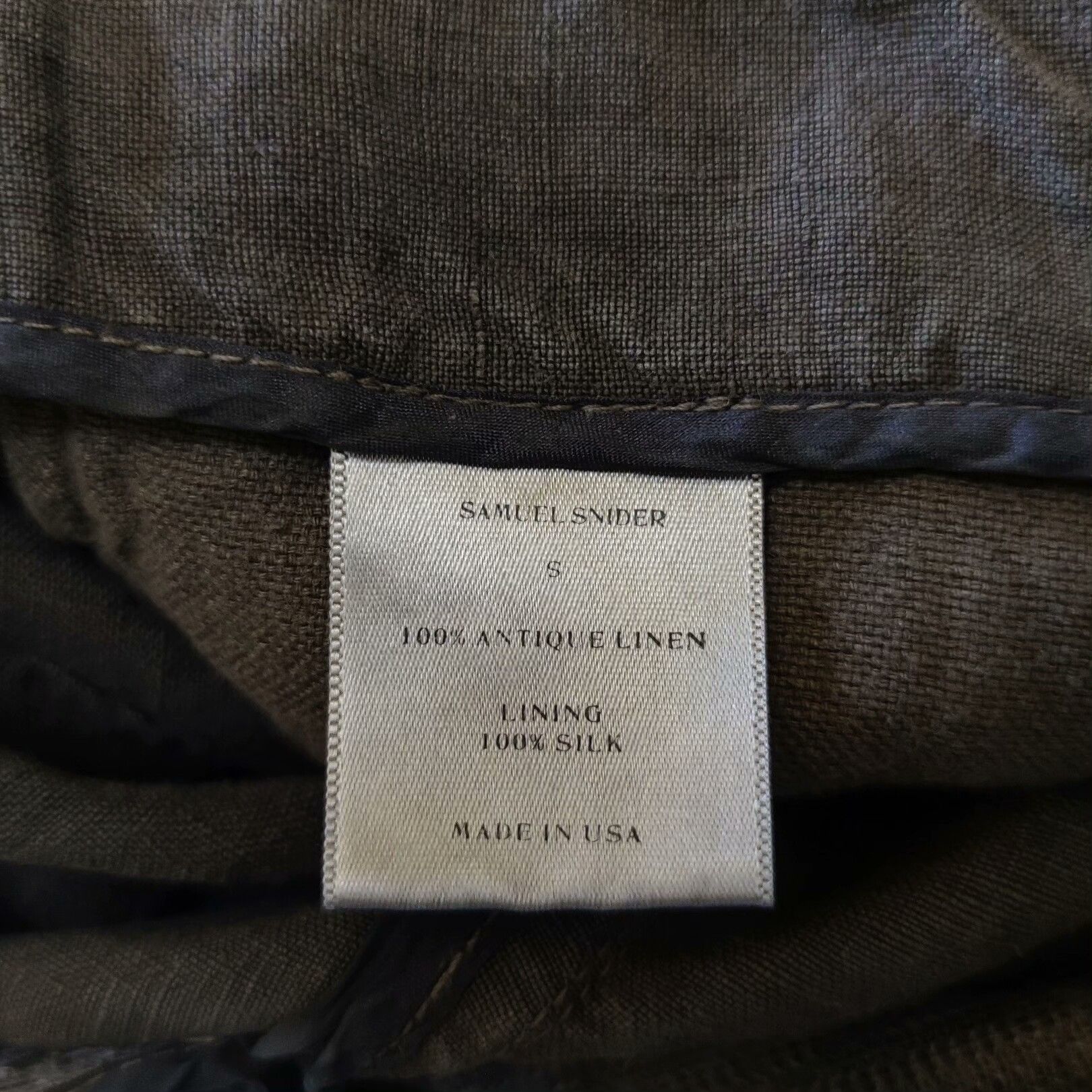 Other Antique Linen Artisan Pants by Samuel Snider Size US 32 / EU 48 - 5 Thumbnail