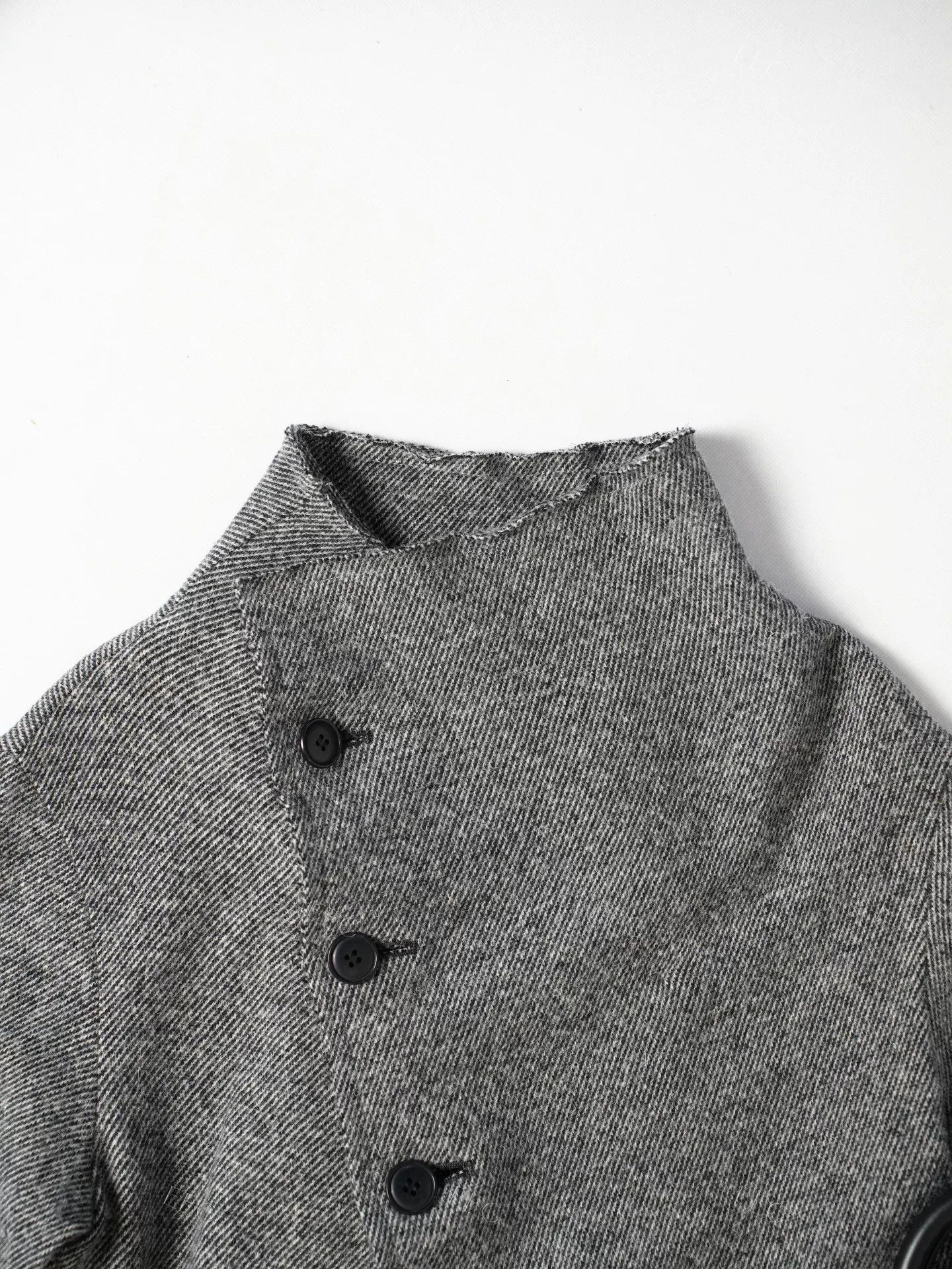 Yohji Yamamoto Yohji Yamamoto Gray Wool Jacket Size US M / EU 48-50 / 2 - 7 Thumbnail