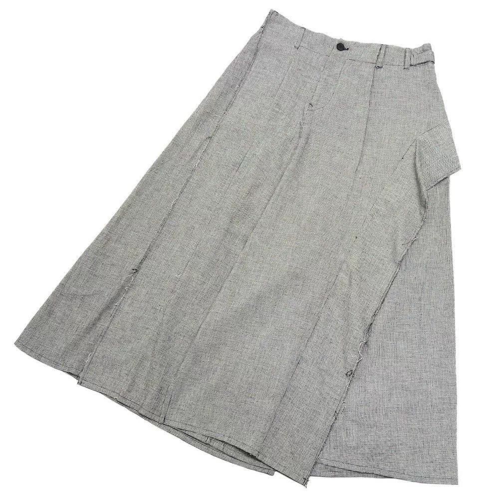Yohji Yamamoto Yohji Yamamoto NOIR Houndstooth Skirt Pants Size 28" / US 6 / IT 42 - 8 Thumbnail