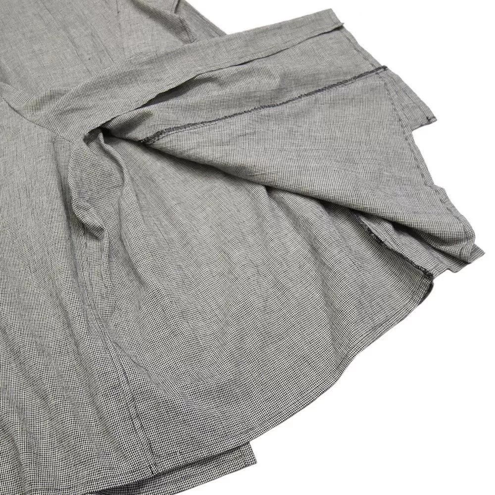 Yohji Yamamoto Yohji Yamamoto NOIR Houndstooth Skirt Pants Size 28" / US 6 / IT 42 - 5 Thumbnail
