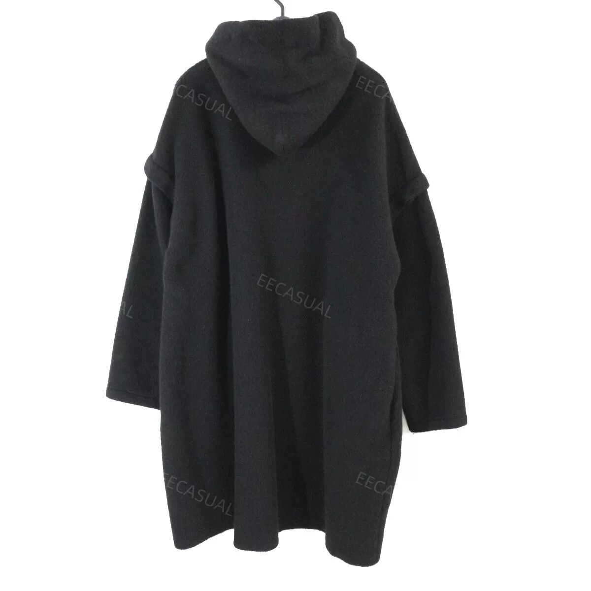 Y's Yohji Yamamoto Black Wool Hoodie Coat Size XS / US 0-2 / IT 36-38 - 4 Thumbnail