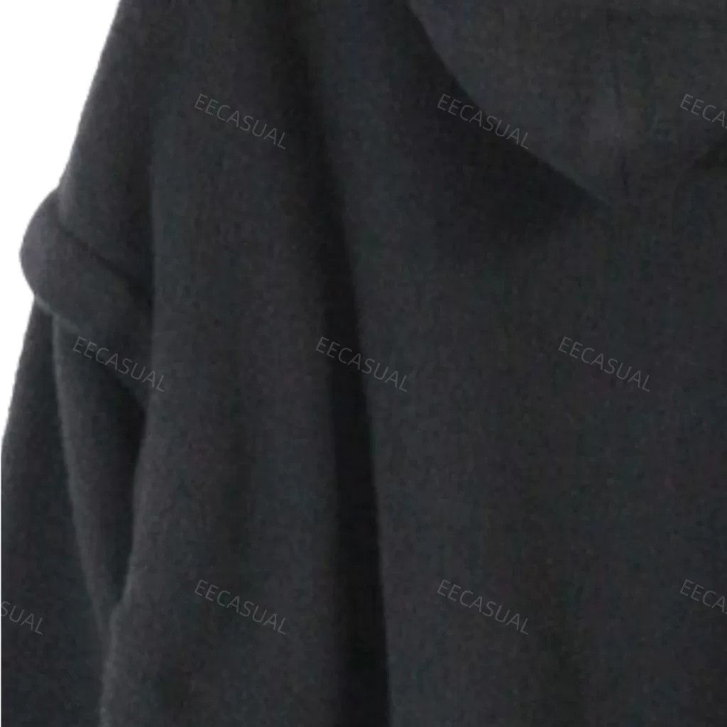 Y's Yohji Yamamoto Black Wool Hoodie Coat Size XS / US 0-2 / IT 36-38 - 5 Thumbnail