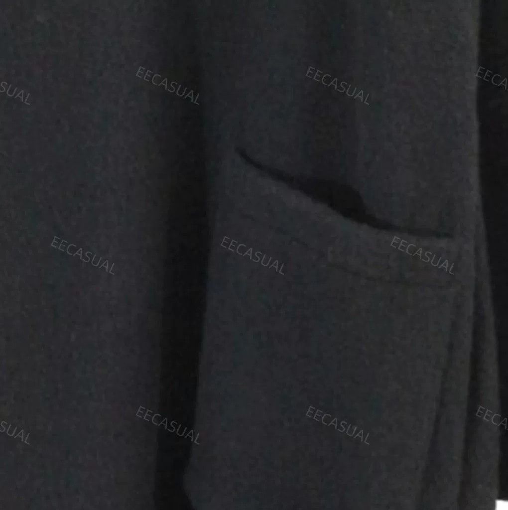 Y's Yohji Yamamoto Black Wool Hoodie Coat Size XS / US 0-2 / IT 36-38 - 9 Thumbnail