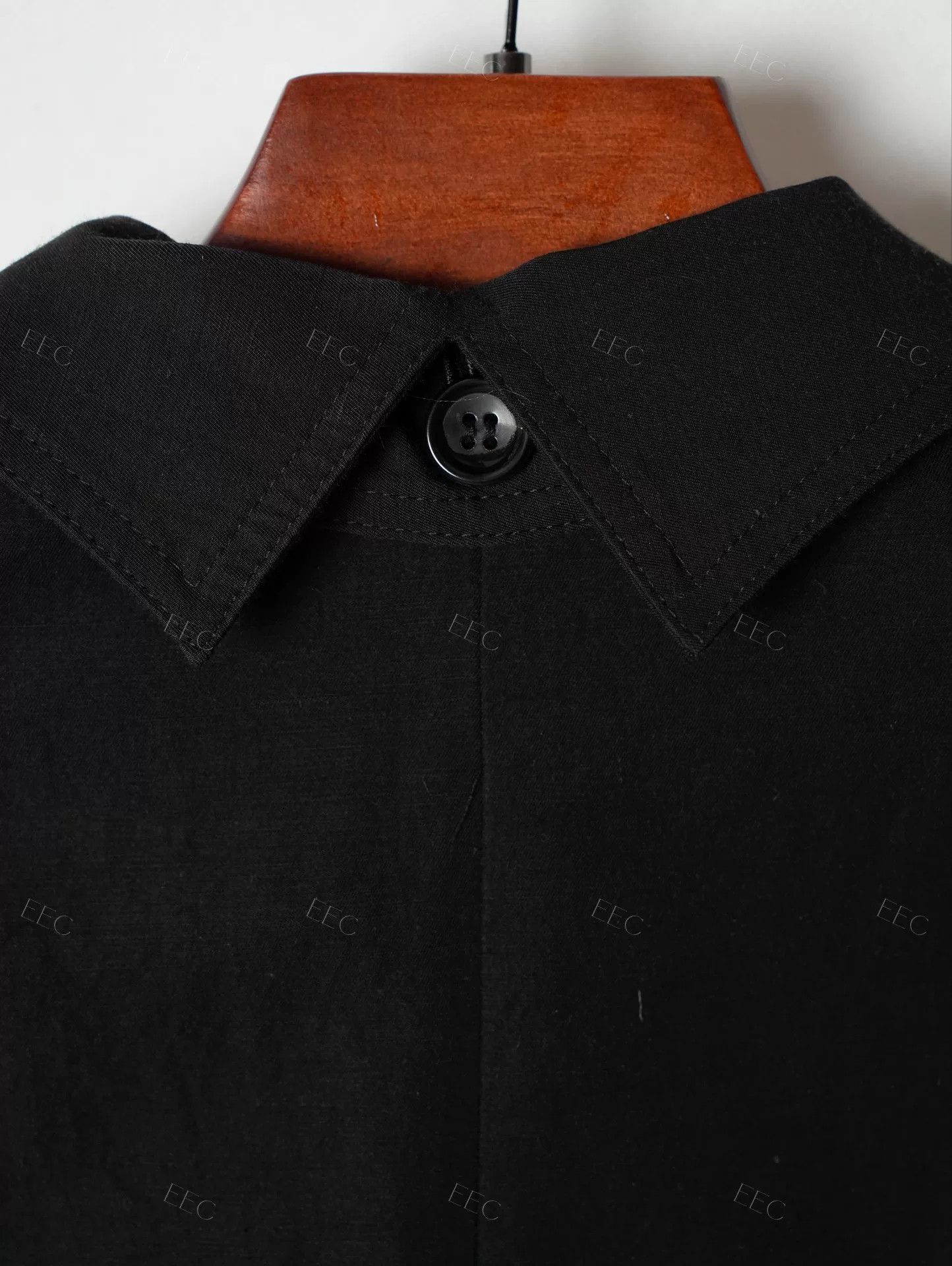 Y's Versatile Black Tailored Jacket with Detachable Collar Size M / US 6-8 / IT 42-44 - 6 Thumbnail