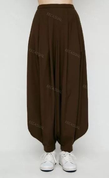 Other ENFOLD Black Draped Lantern Pants Size 34" / US 12 / IT 48 - 7 Thumbnail
