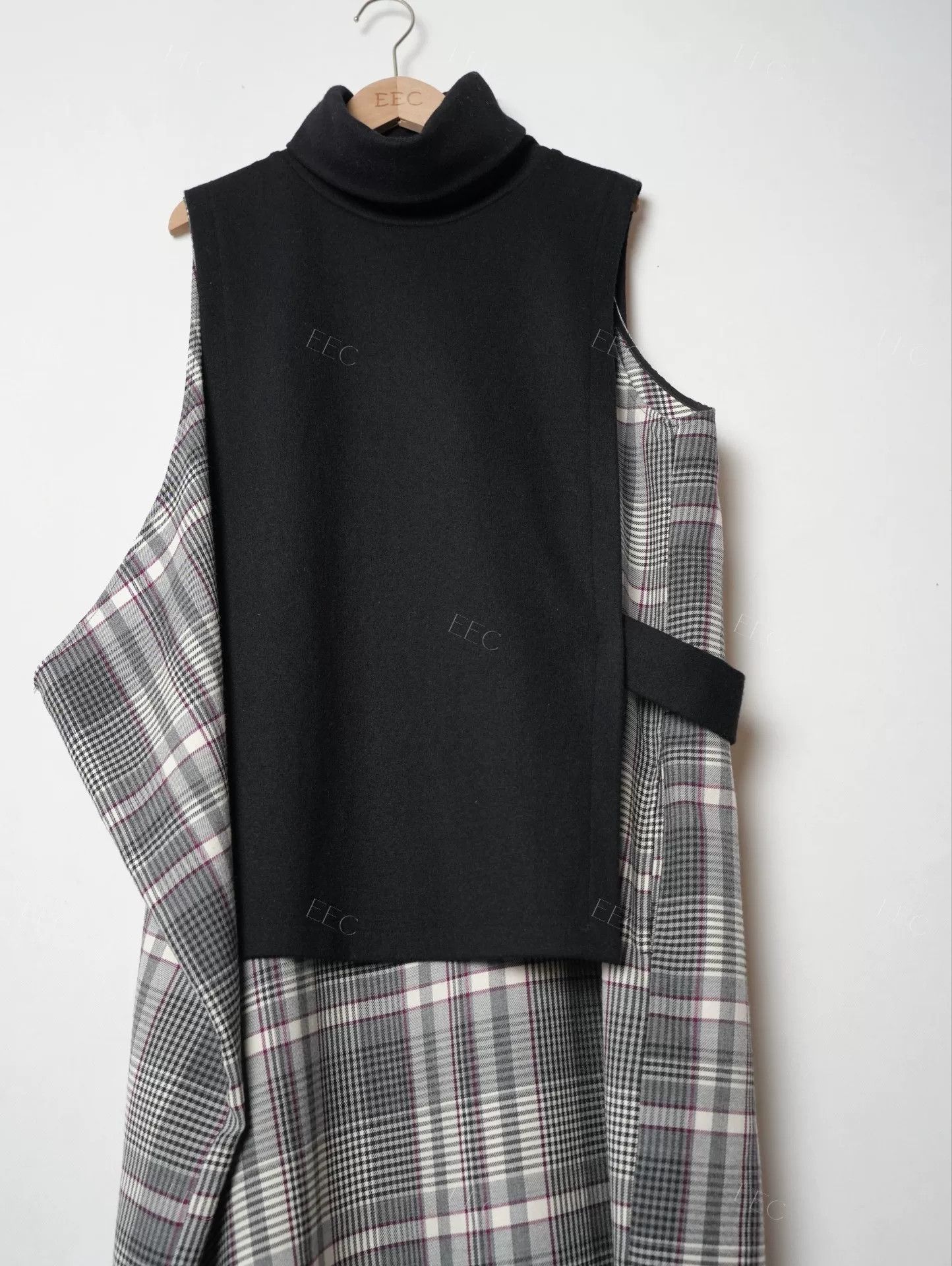 Yohji Yamamoto Yohji Yamamoto Wool Dress and Top Set Size M / US 6-8 / IT 42-44 - 3 Thumbnail