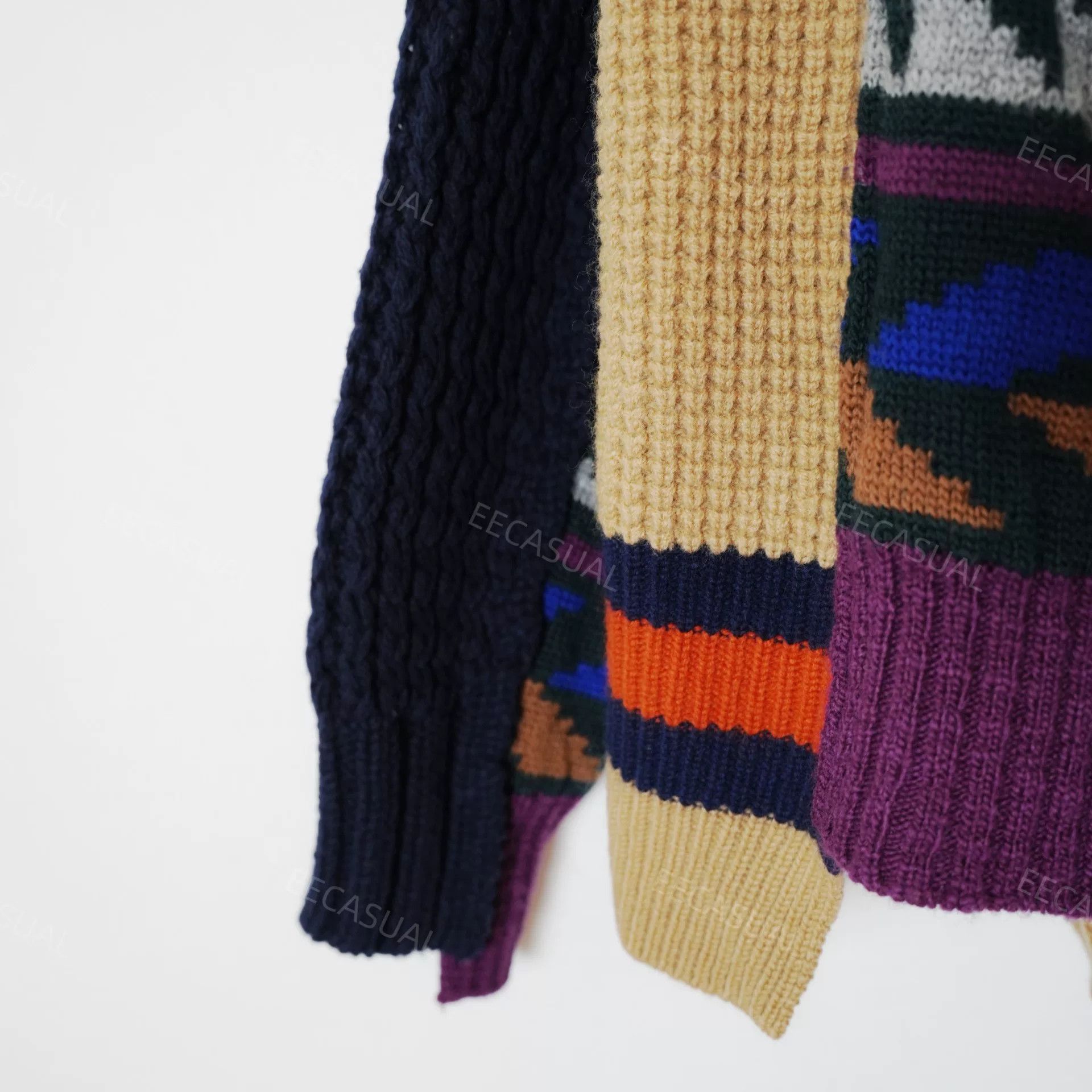 Sacai Sacai Deconstructed Wool Sweater Jacket Size M / US 6-8 / IT 42-44 - 9 Thumbnail