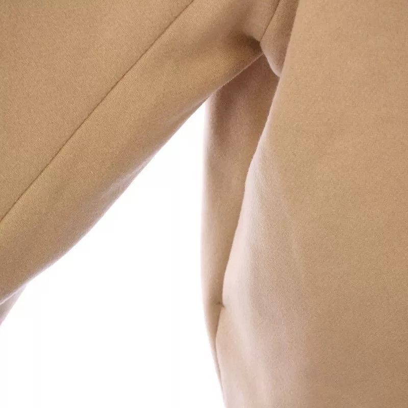 KIJIMA TAKAYUKI Suzuki Takayuki Beige Wool Blend Coat Size M / US 6-8 / IT 42-44 - 7 Thumbnail